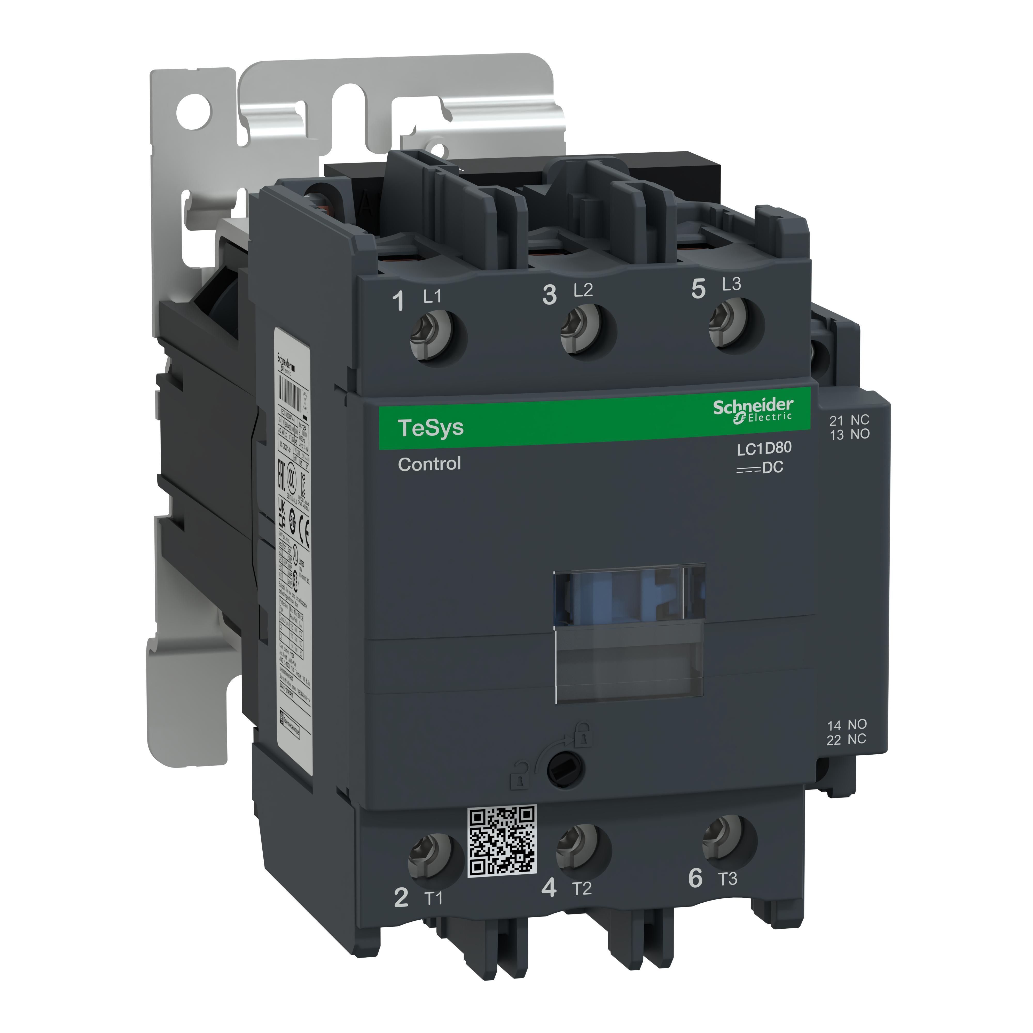 Schneider Electric LC1D80MD NEMA & IEC Contactors