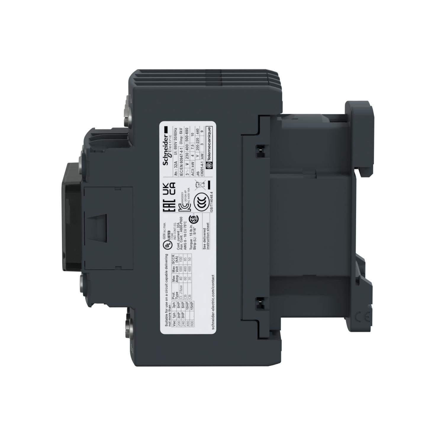 Schneider Electric LC1DT326BL NEMA & IEC Contactors