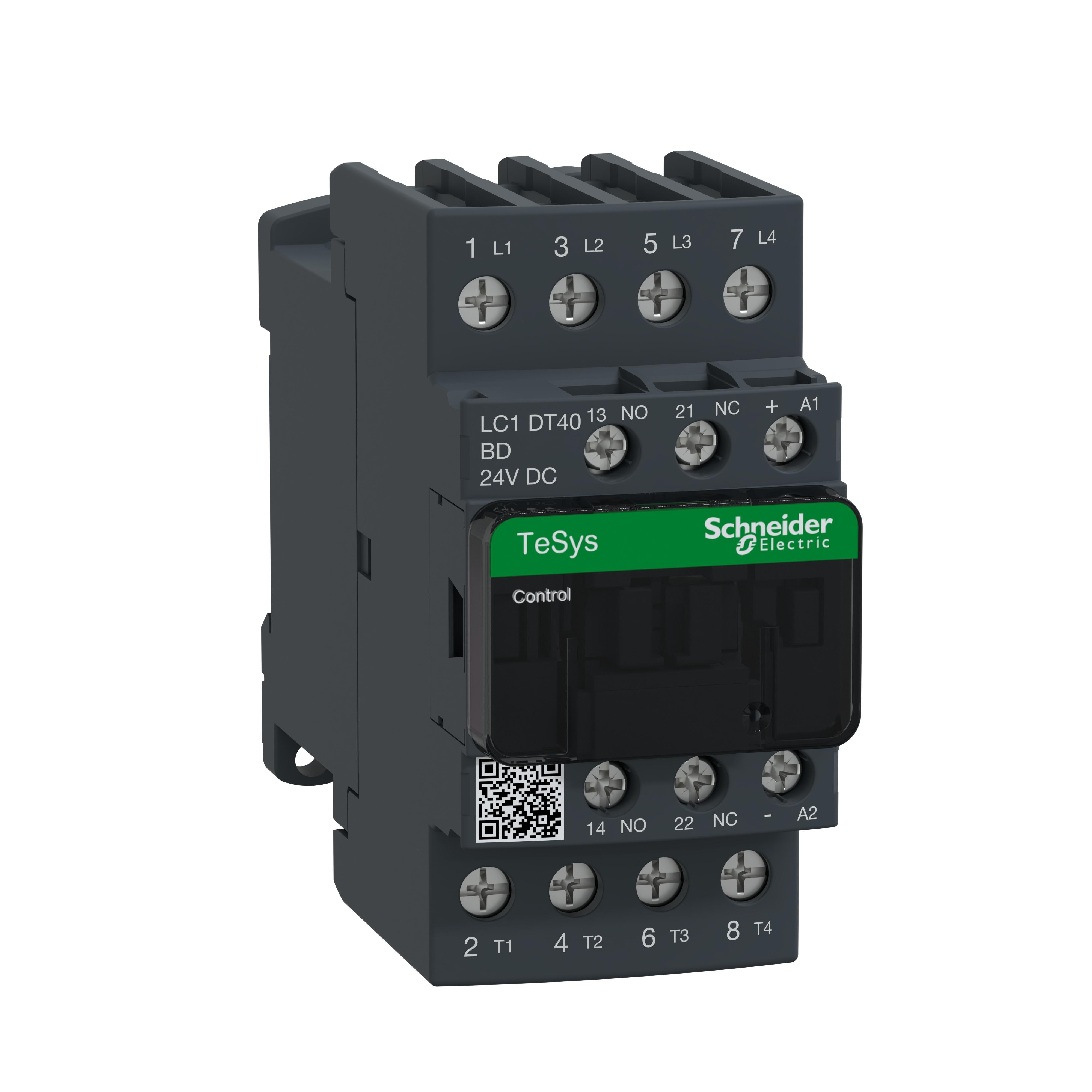 Schneider Electric LC1DT40BD NEMA & IEC Contactors