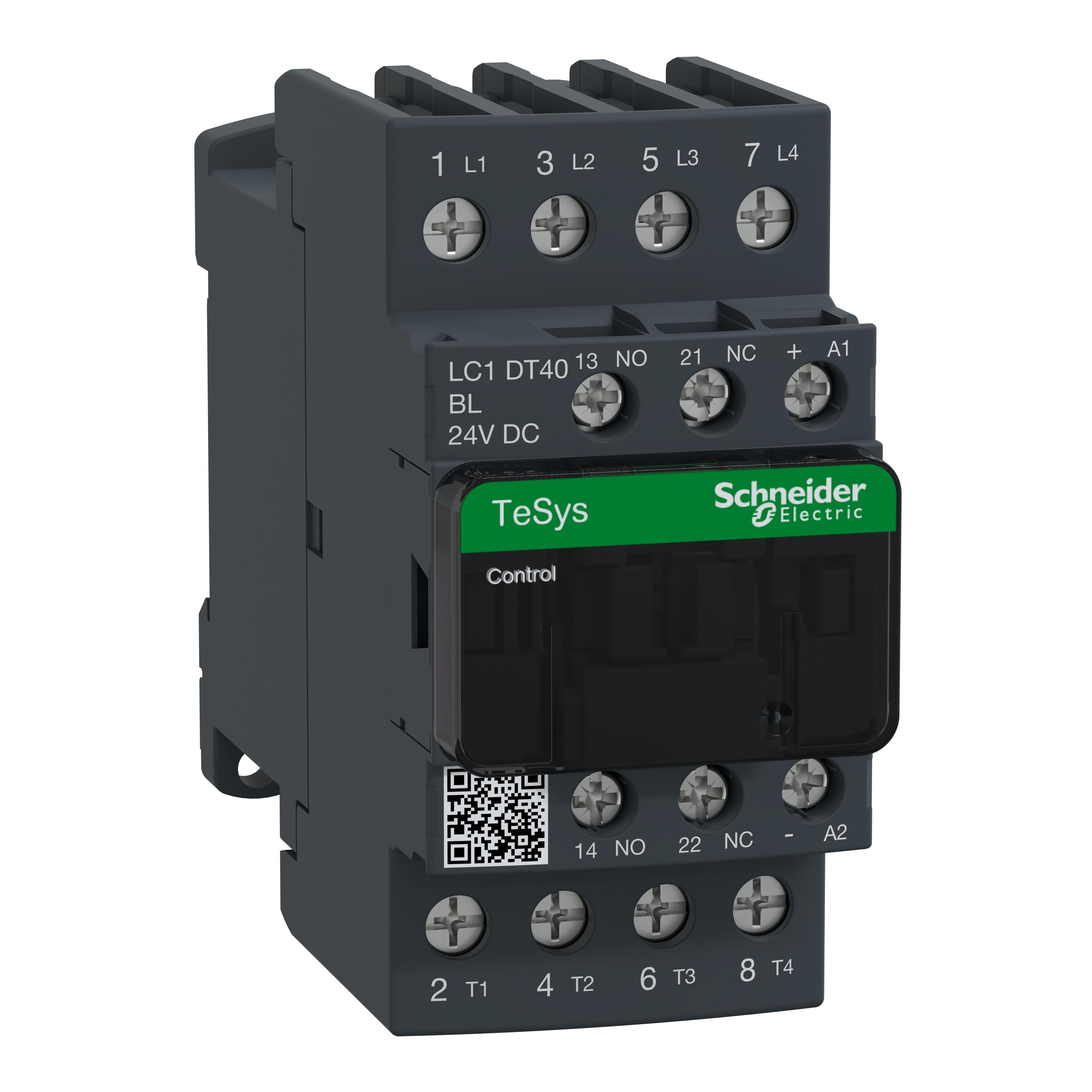 Schneider Electric LC1DT40BL NEMA & IEC Contactors