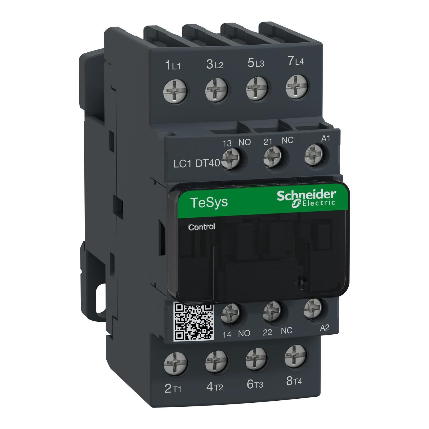 Schneider Electric LC1DT40D7 NEMA & IEC Contactors