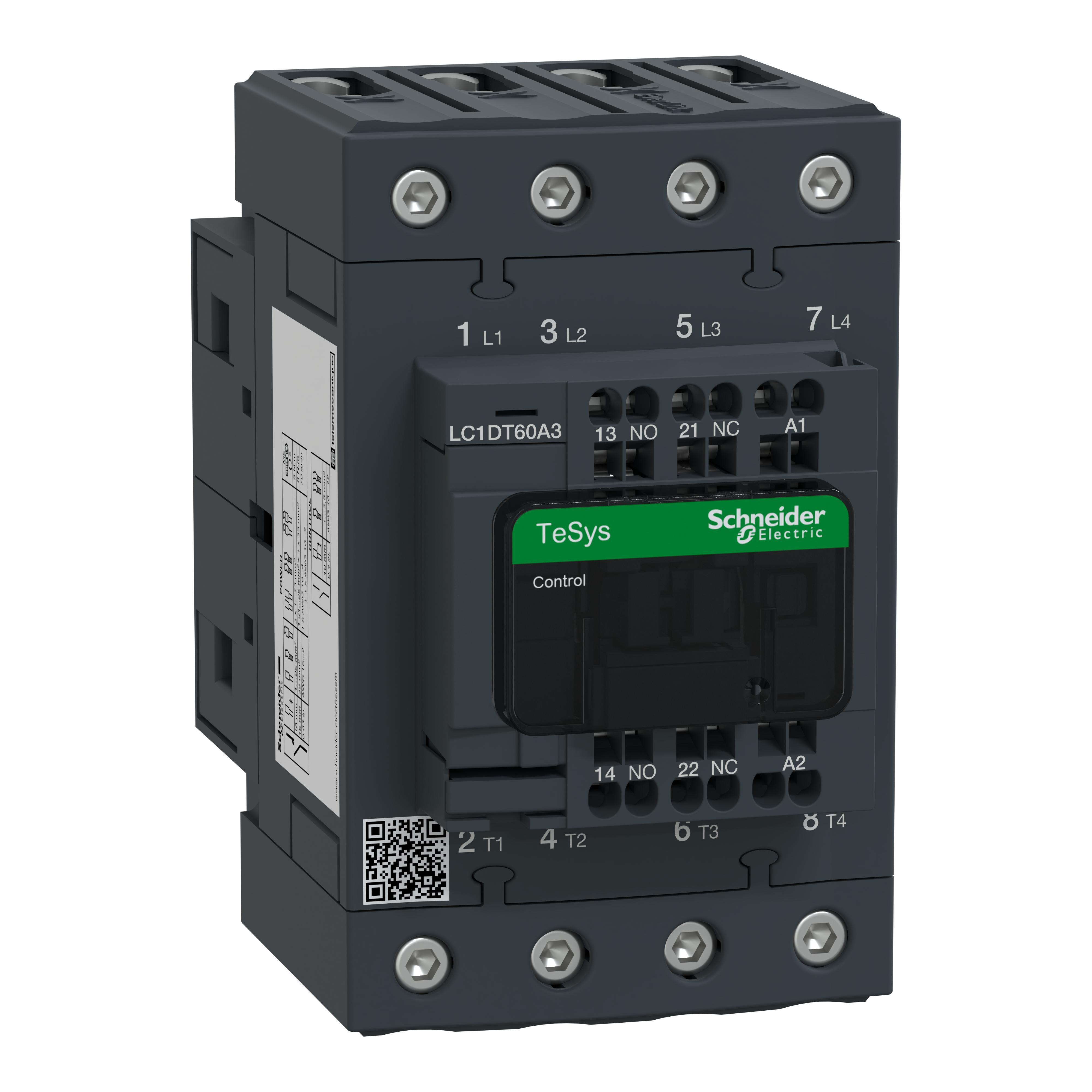 Schneider Electric LC1DT80A3E7 NEMA & IEC Contactors
