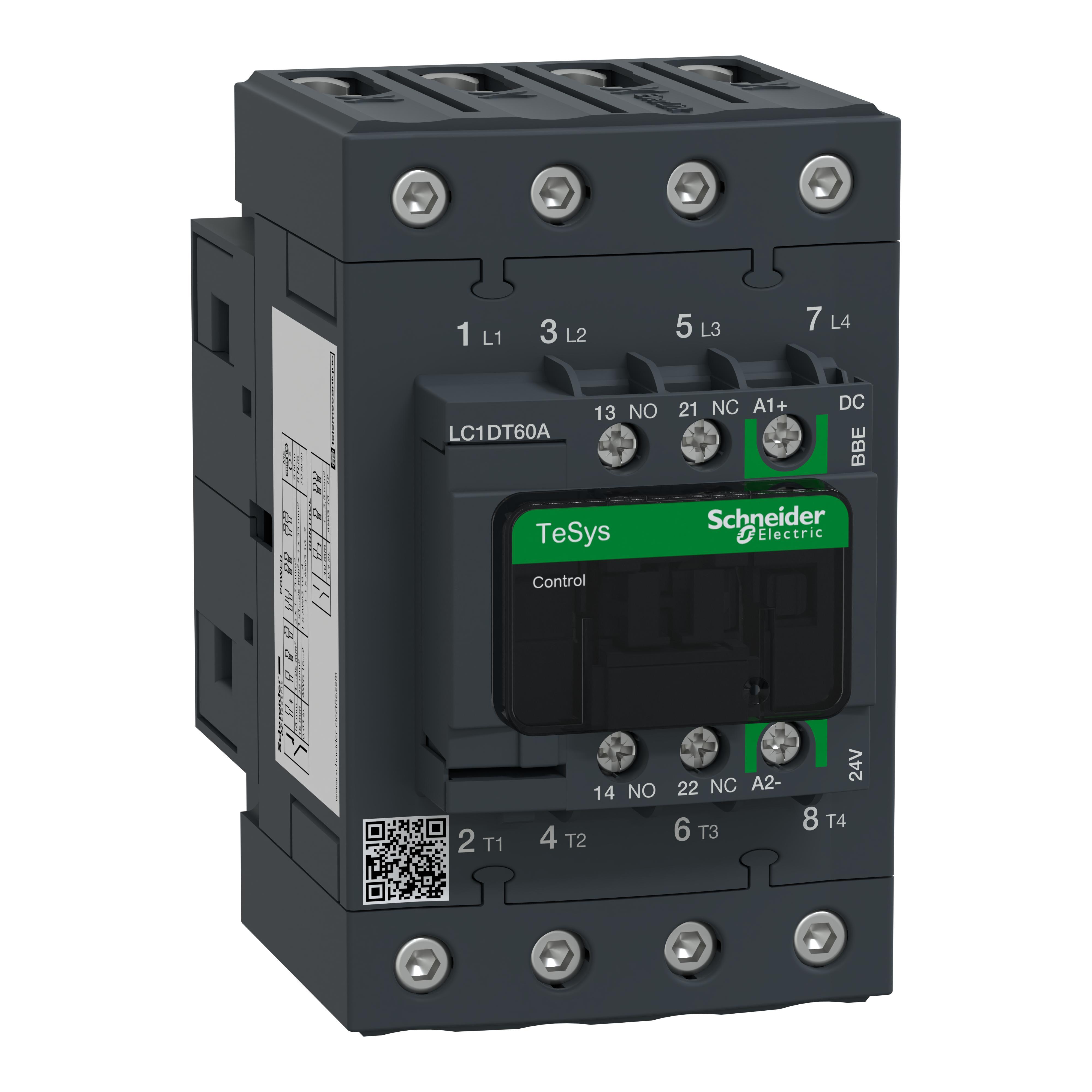 Schneider Electric LC1DT60ABBE NEMA & IEC Contactors