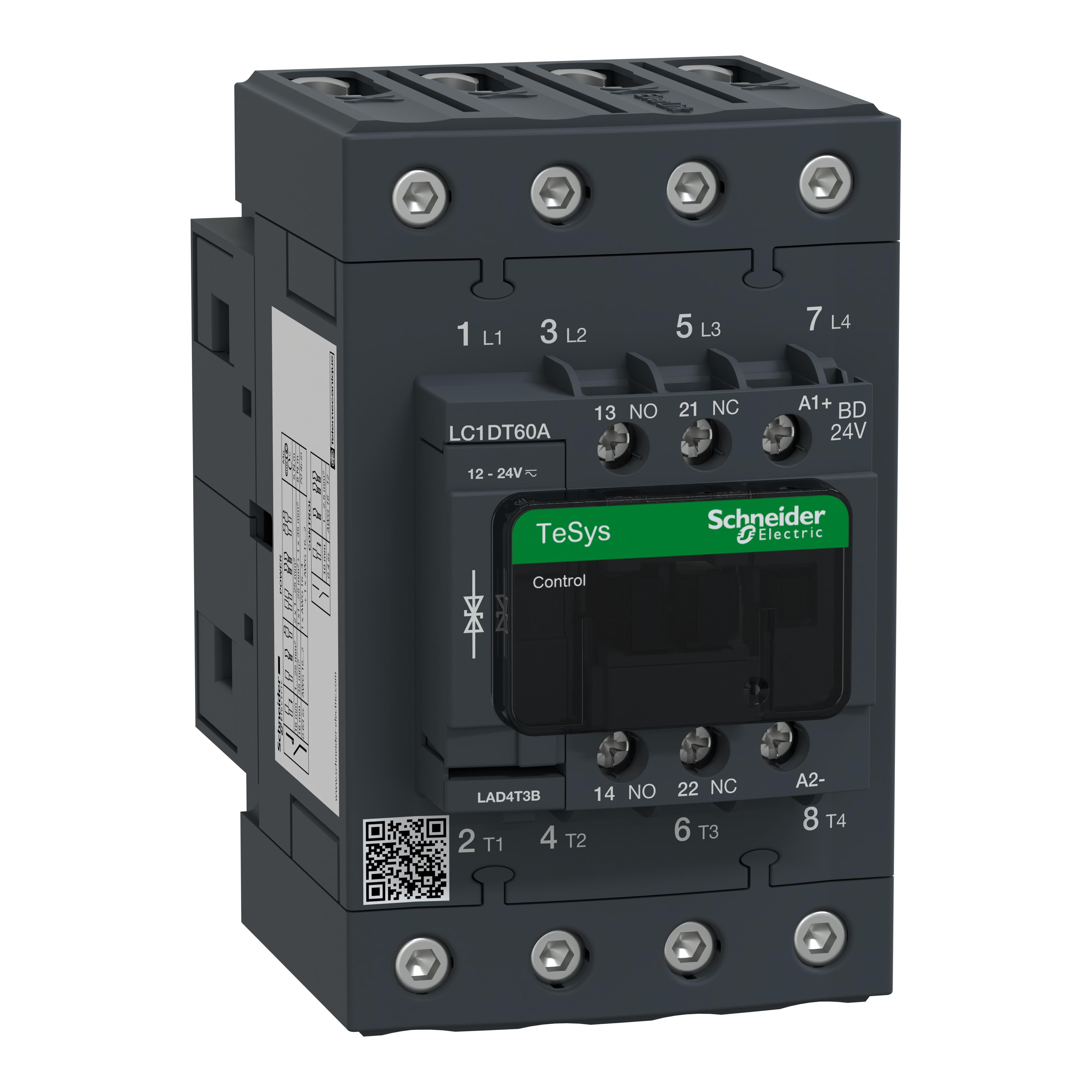 Schneider Electric LC1DT60ABD NEMA & IEC Contactors