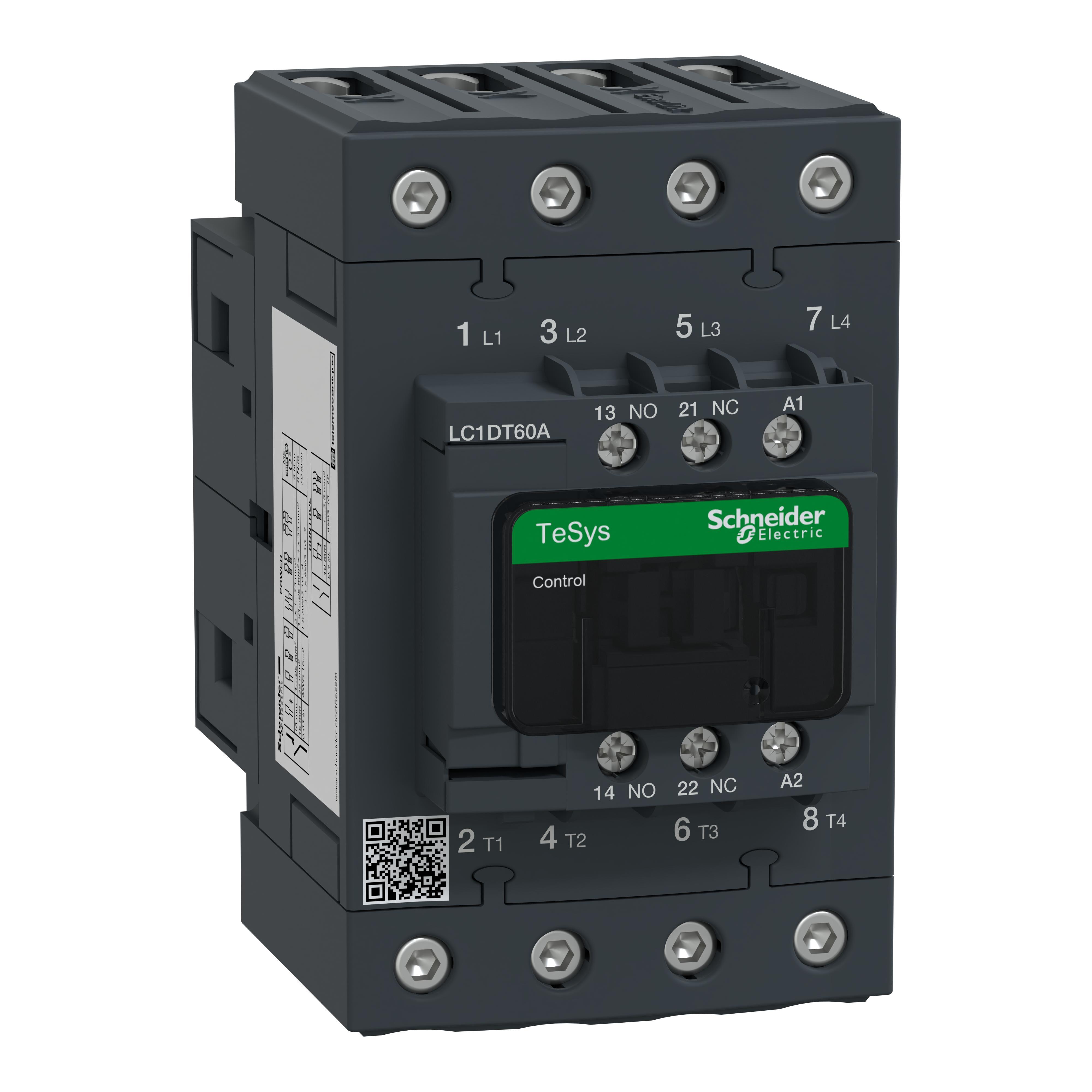 Schneider Electric LC1DT60AFE7 NEMA & IEC Contactors