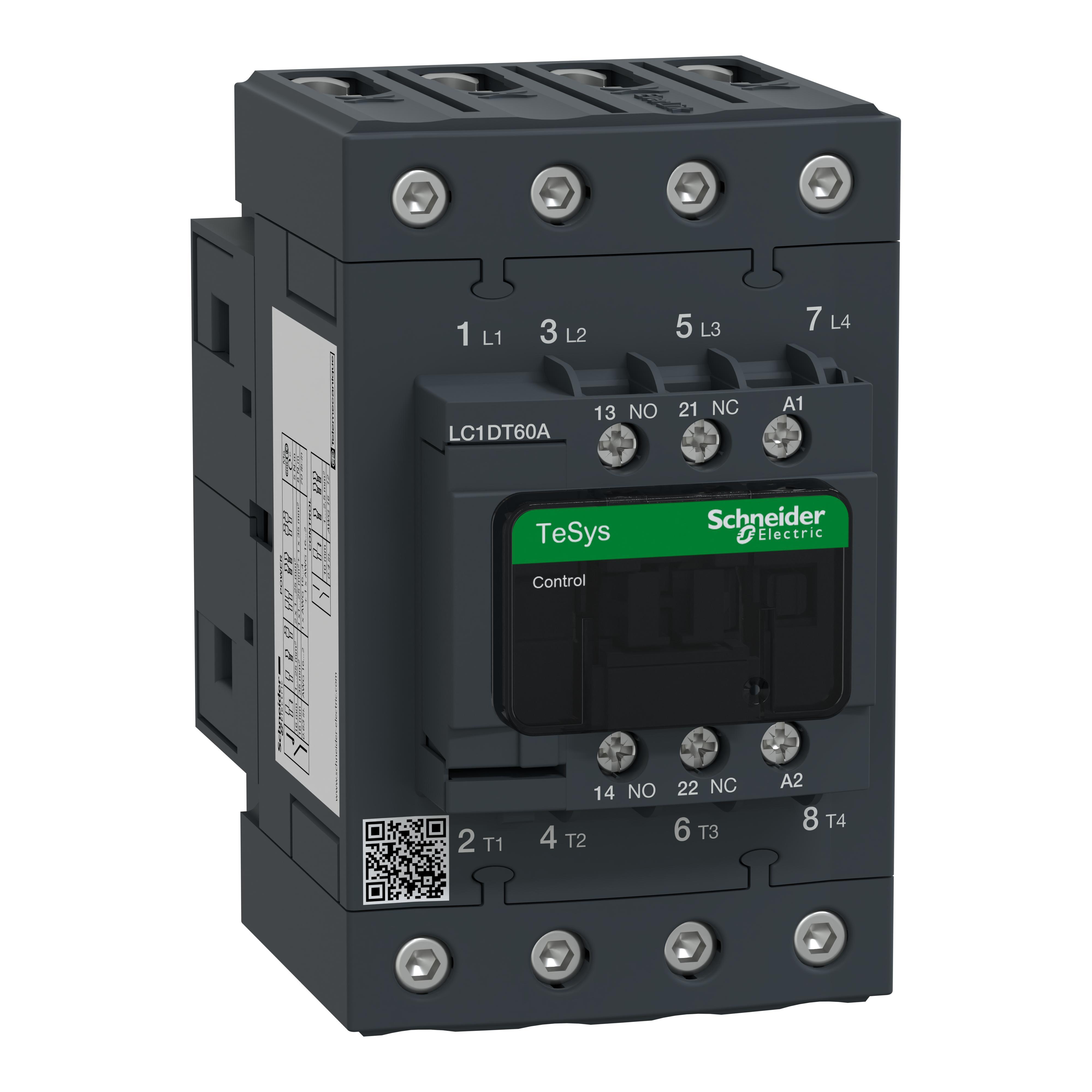 Schneider Electric LC1DT60AM7 NEMA & IEC Contactors