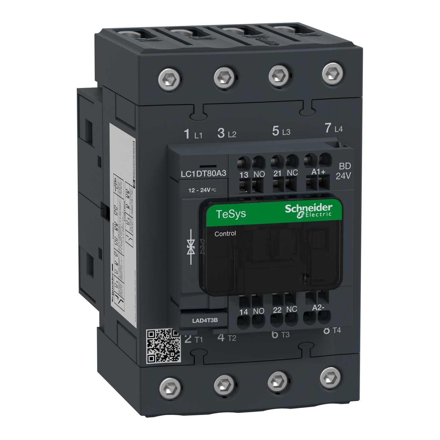 Schneider Electric LC1DT80A3BD NEMA & IEC Contactors