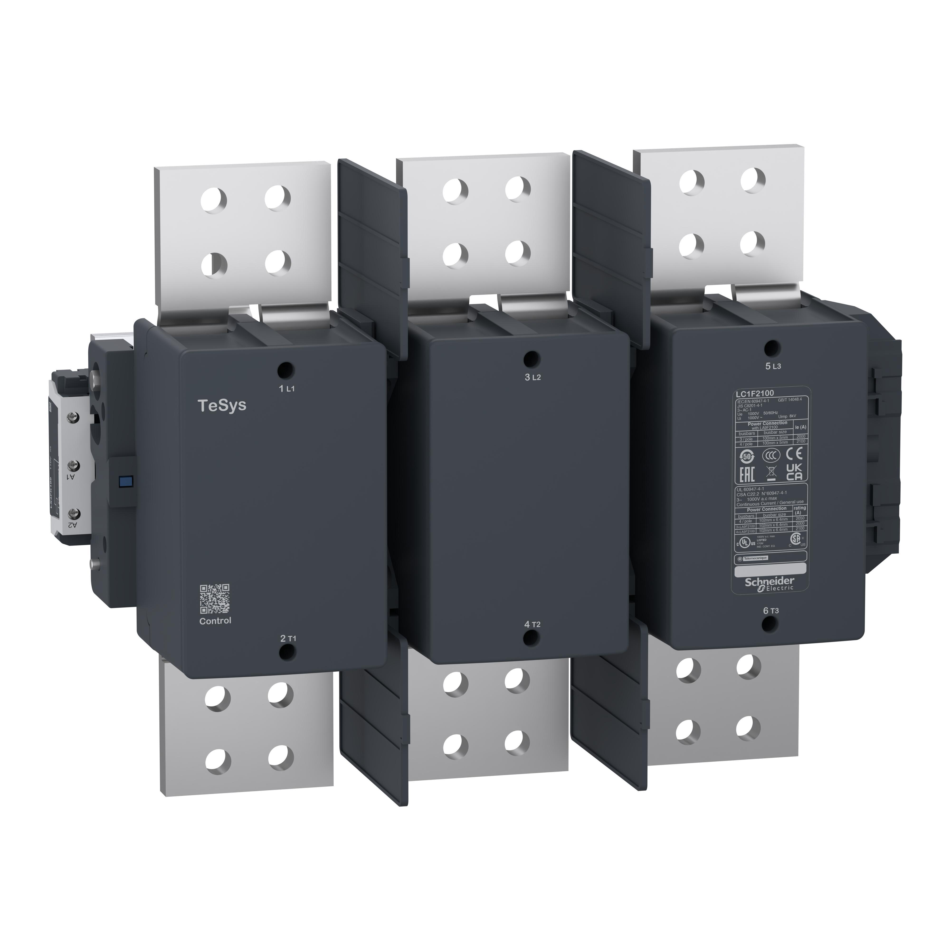 Schneider Electric LC1F2100LD NEMA & IEC Contactors