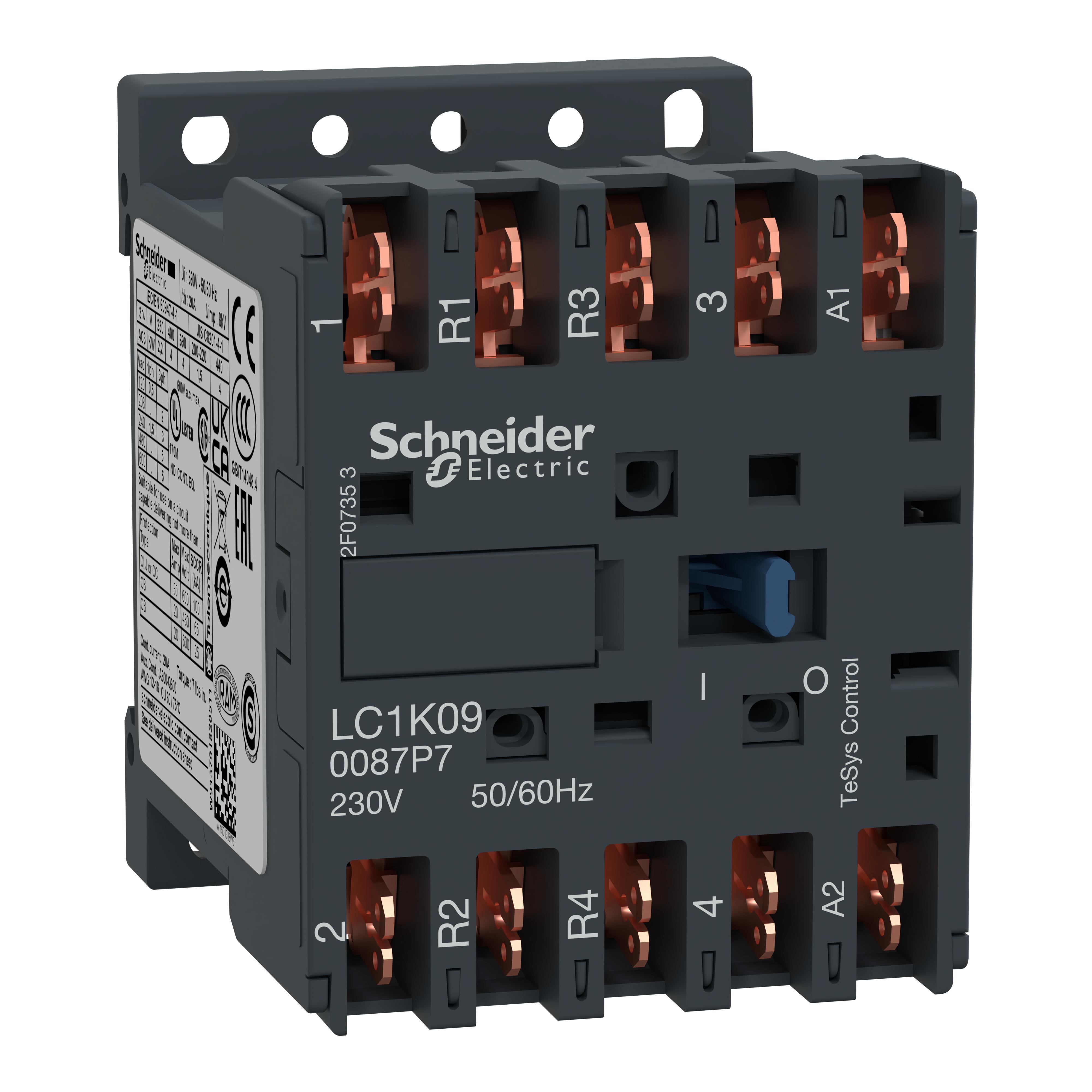 Schneider Electric LC1K090087M7 NEMA & IEC Contactors