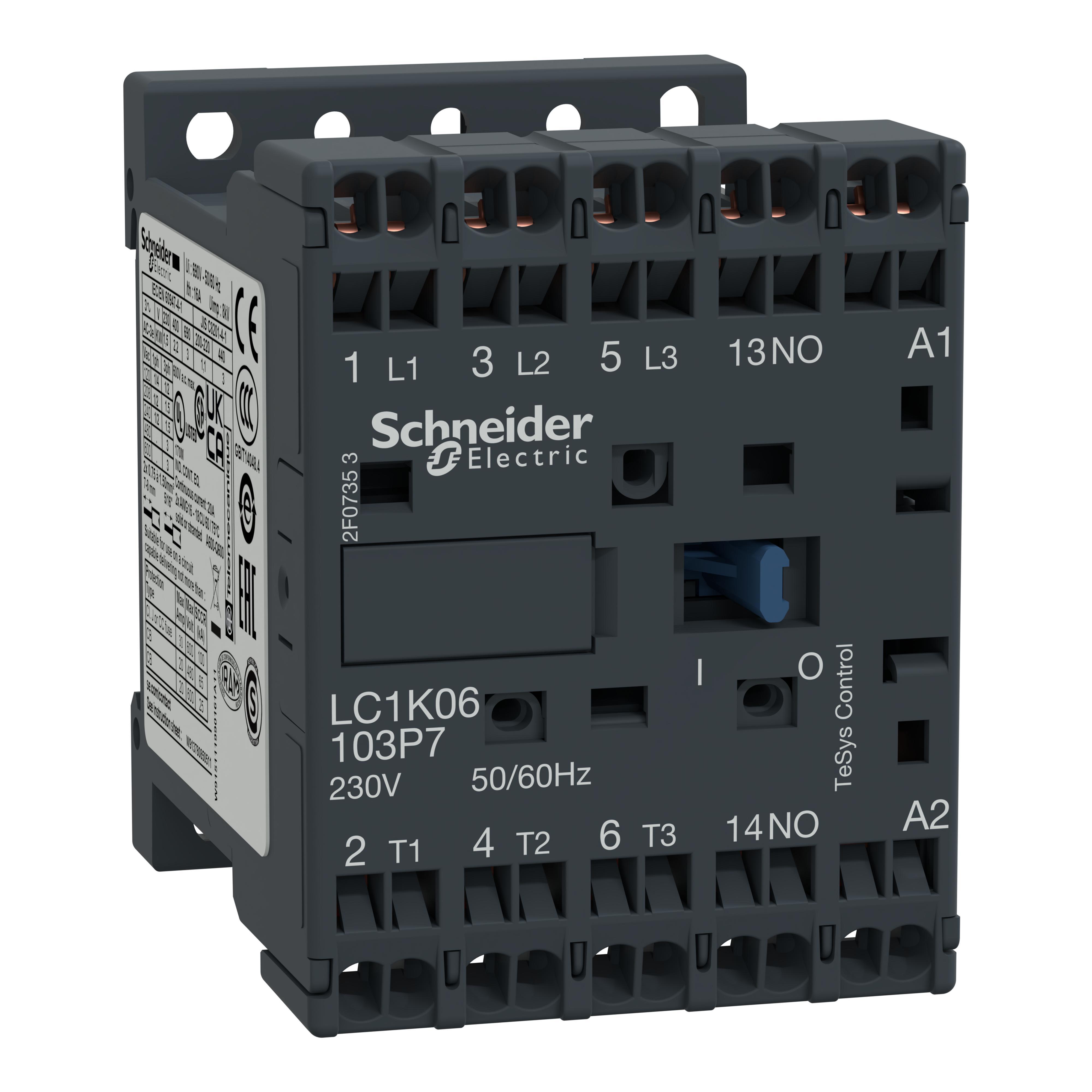 Schneider Electric LC1K09103B7 NEMA & IEC Contactors