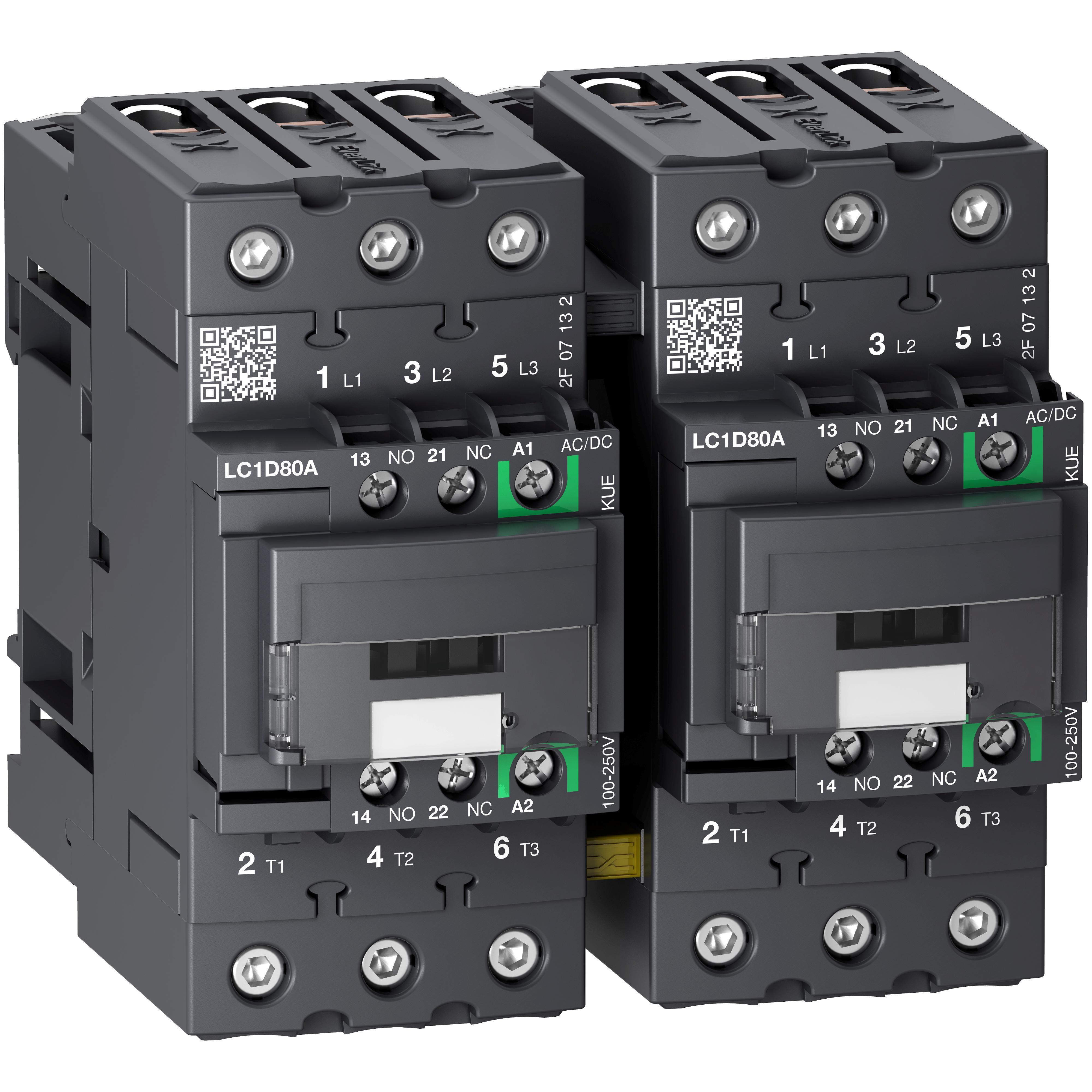 Schneider Electric LC2D80AKUE NEMA & IEC Contactors