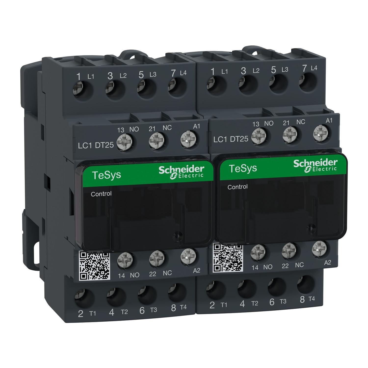 Schneider Electric LC2DT25E7 NEMA & IEC Contactors