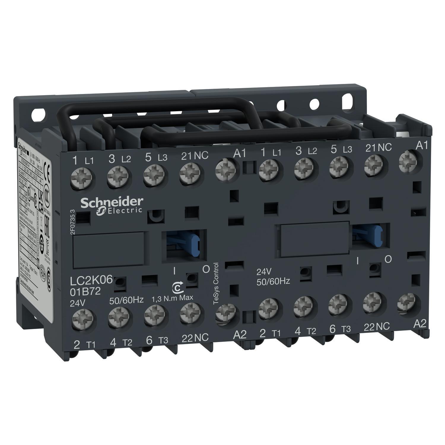 Schneider Electric LC2K0601B72 NEMA & IEC Contactors