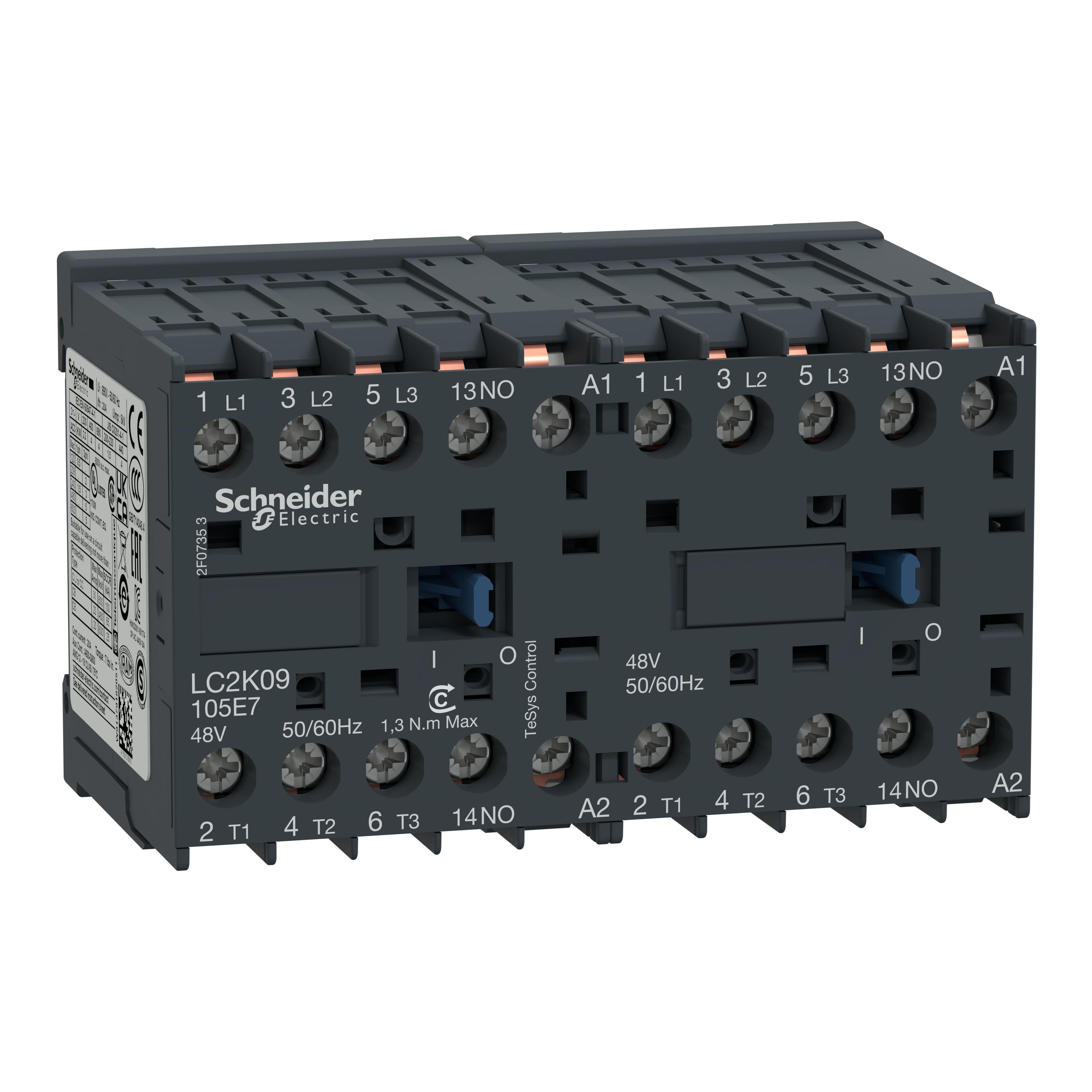 Schneider Electric LC2K09105E7 NEMA & IEC Contactors