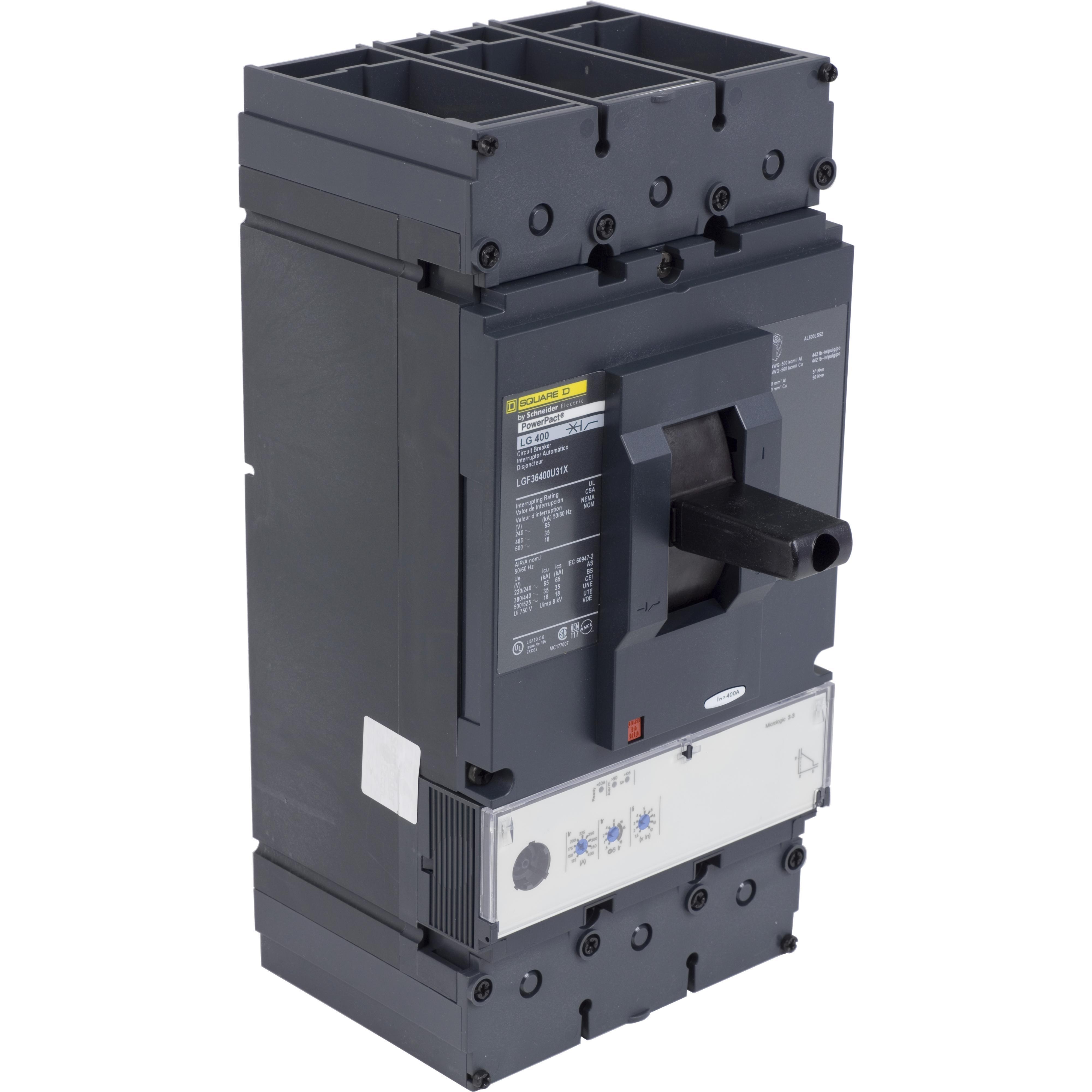 Square D™ LJF36400U31X Molded Case Circuit Breakers
