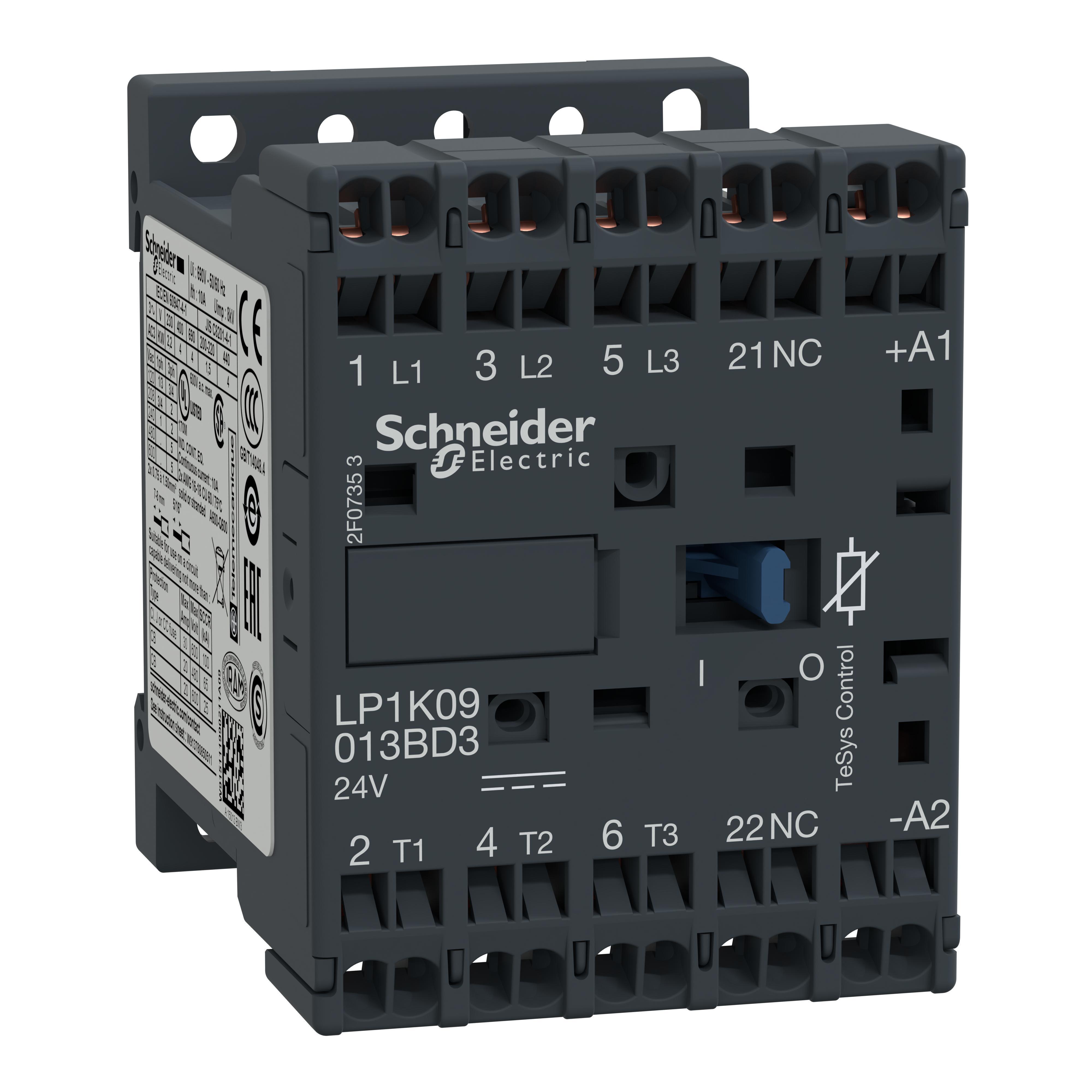 Schneider Electric LP1K09013BD3 NEMA & IEC Contactors