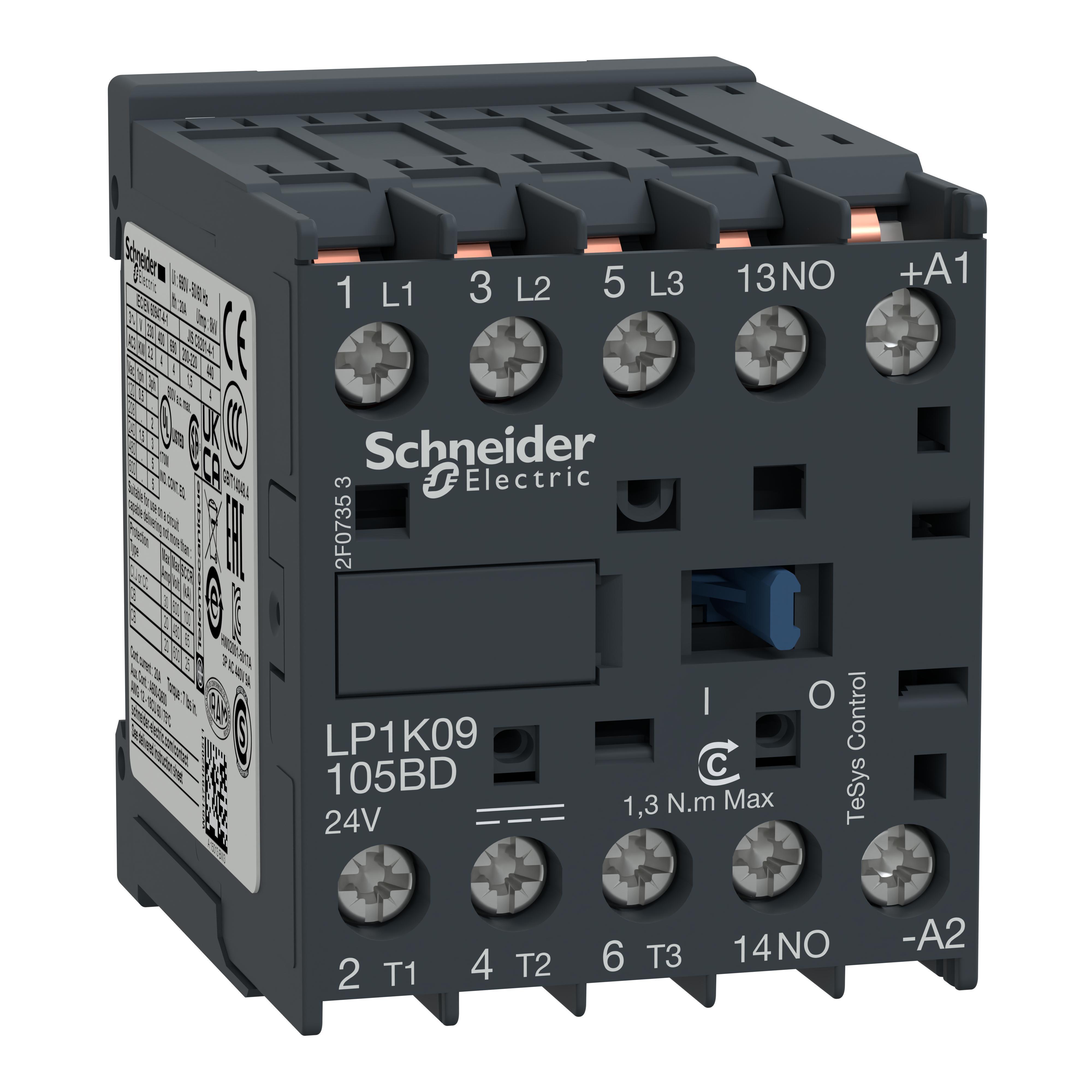 Schneider Electric LP1K09105BD NEMA & IEC Contactors