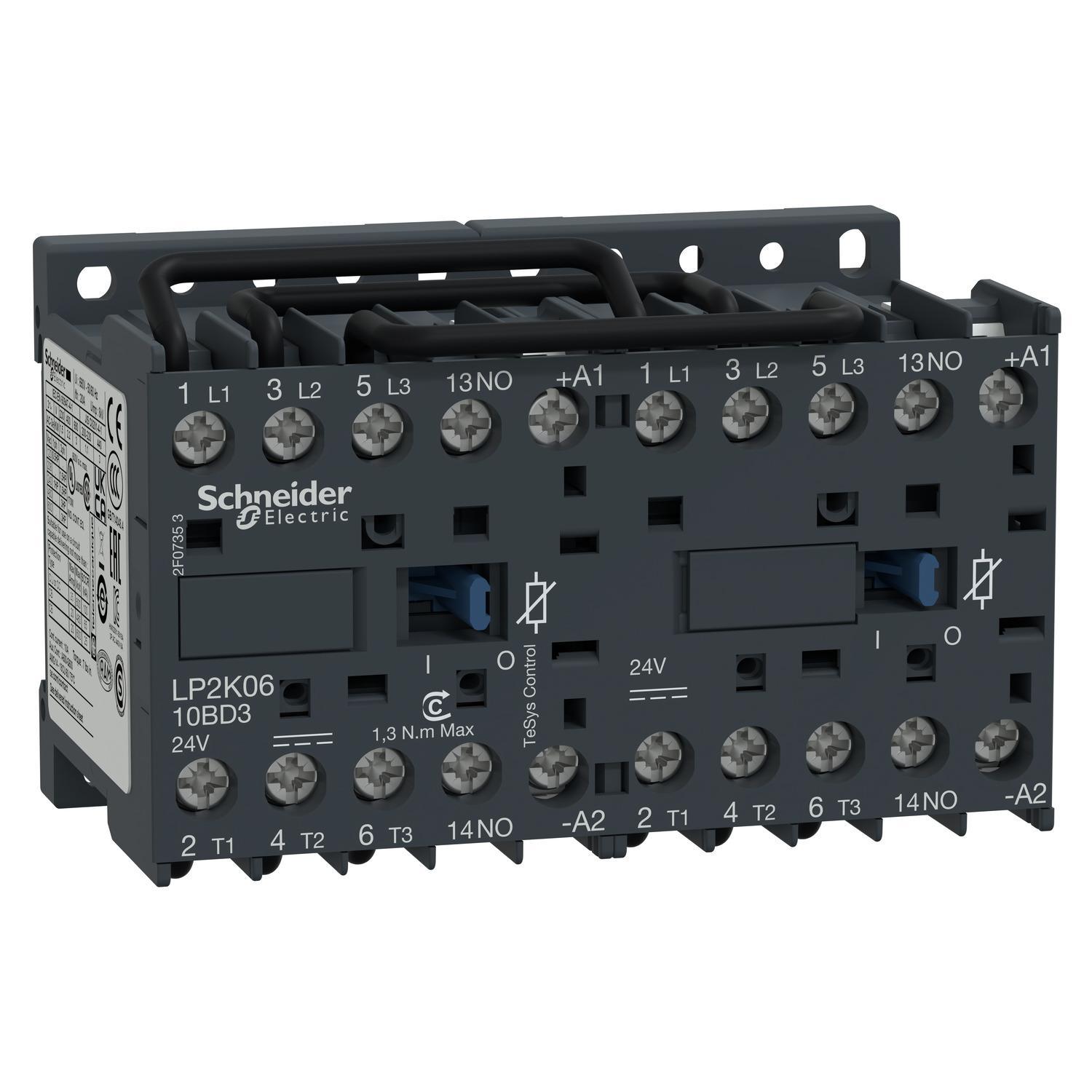 Schneider Electric LP2K0610BD3 NEMA & IEC Contactors
