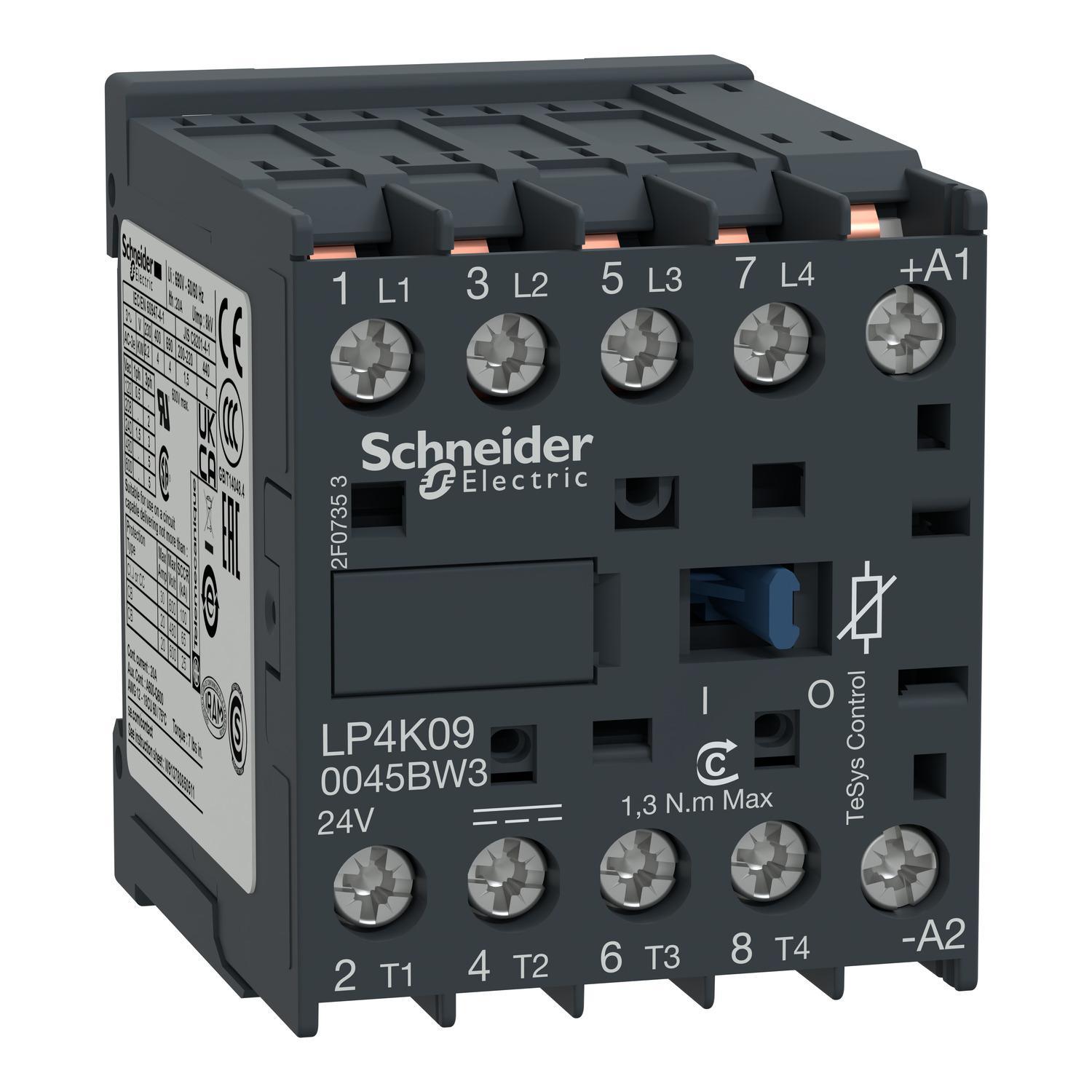 Schneider Electric LP4K090045BW3 NEMA & IEC Contactors