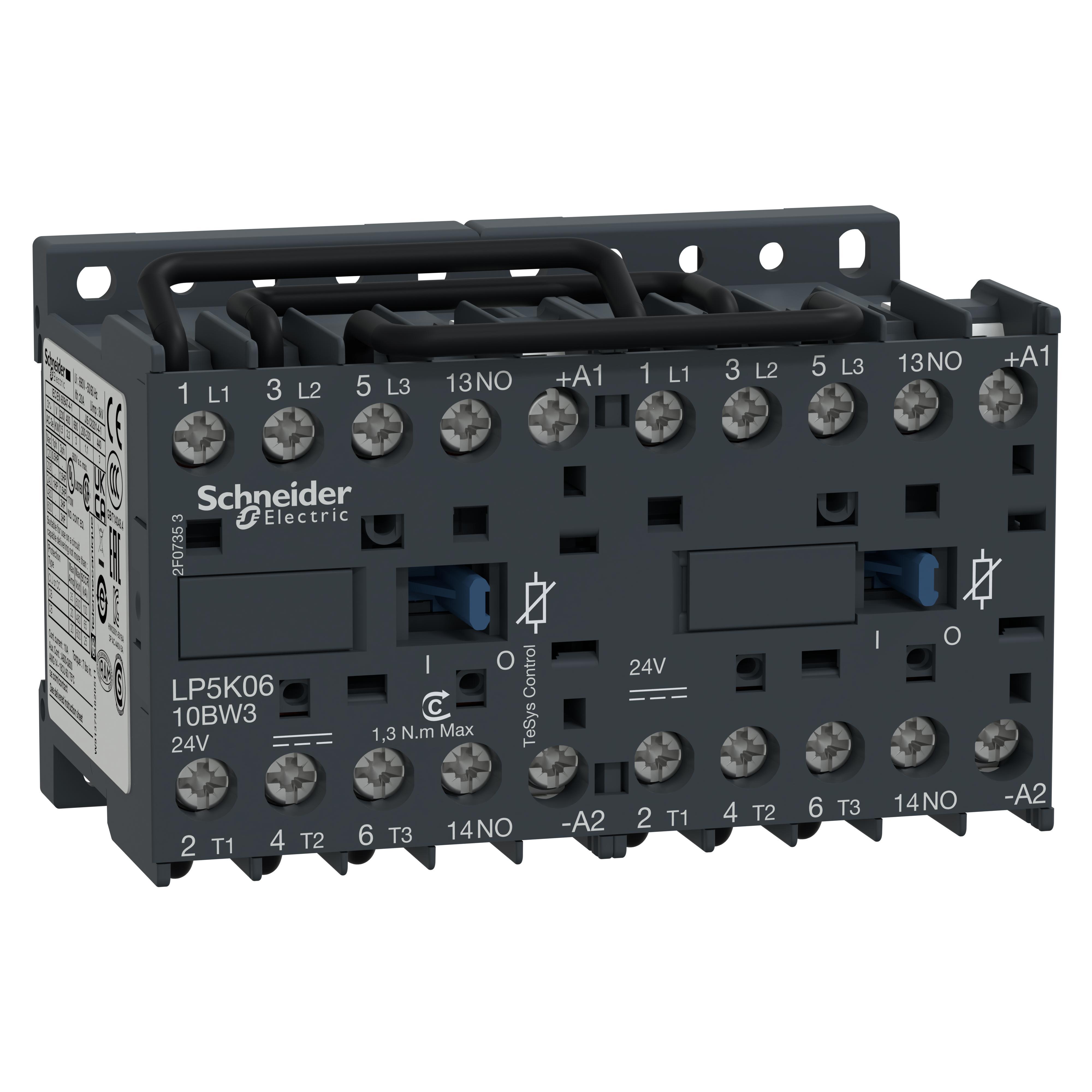 Schneider Electric LP5K0610BW3 NEMA & IEC Contactors