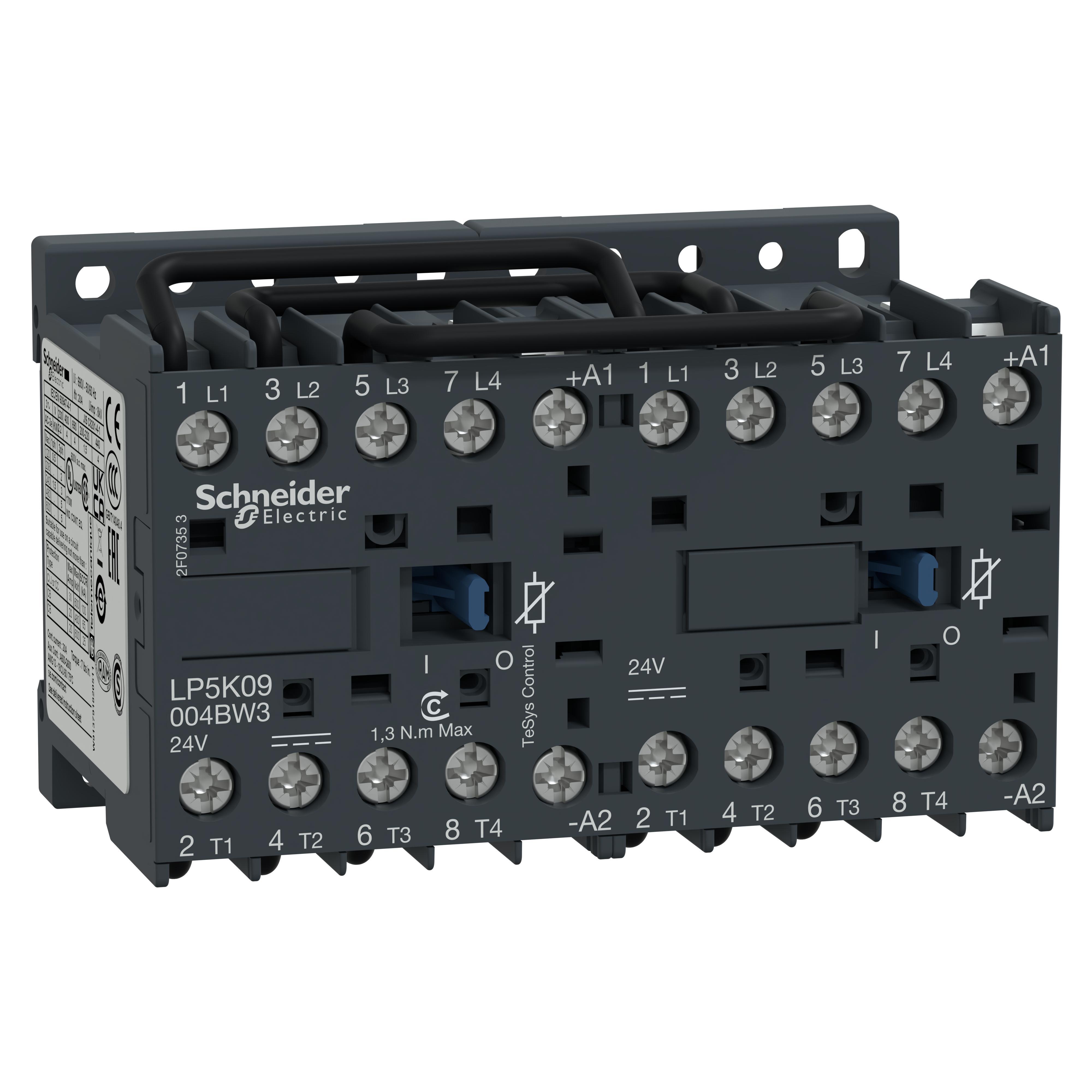 Schneider Electric LP5K09004BW3 NEMA & IEC Contactors