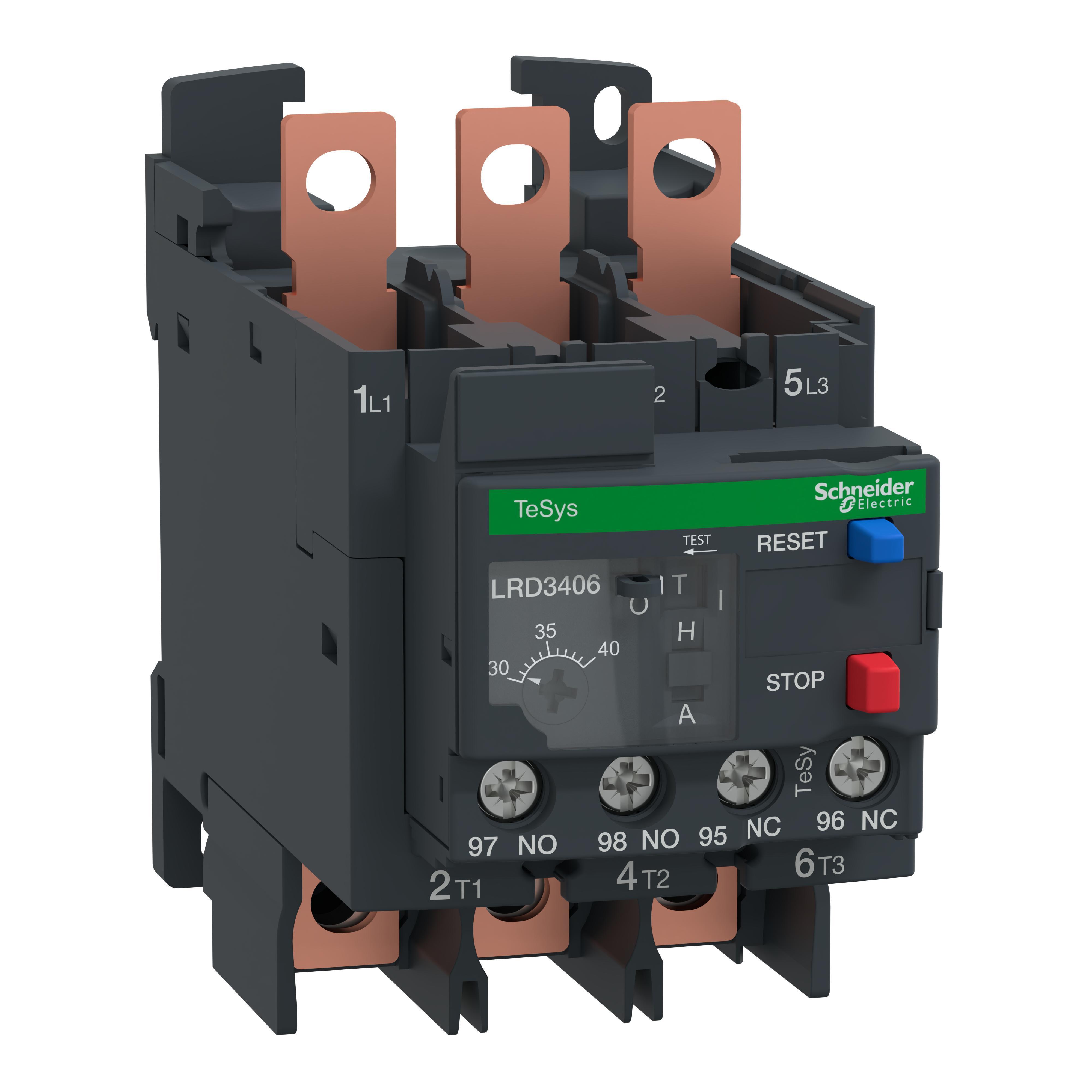 Schneider Electric LRD3406 Overload Relays