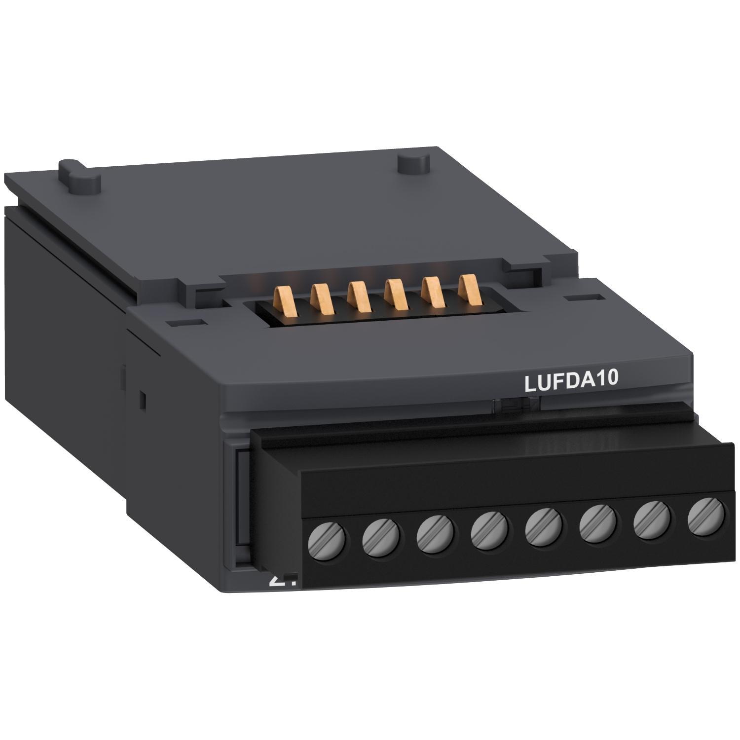 Schneider Electric LUFDA10 Auxiliary Motor Starter Function Module, Thermal Overload Signaling Function, Auto/Remote Reset Inpu
