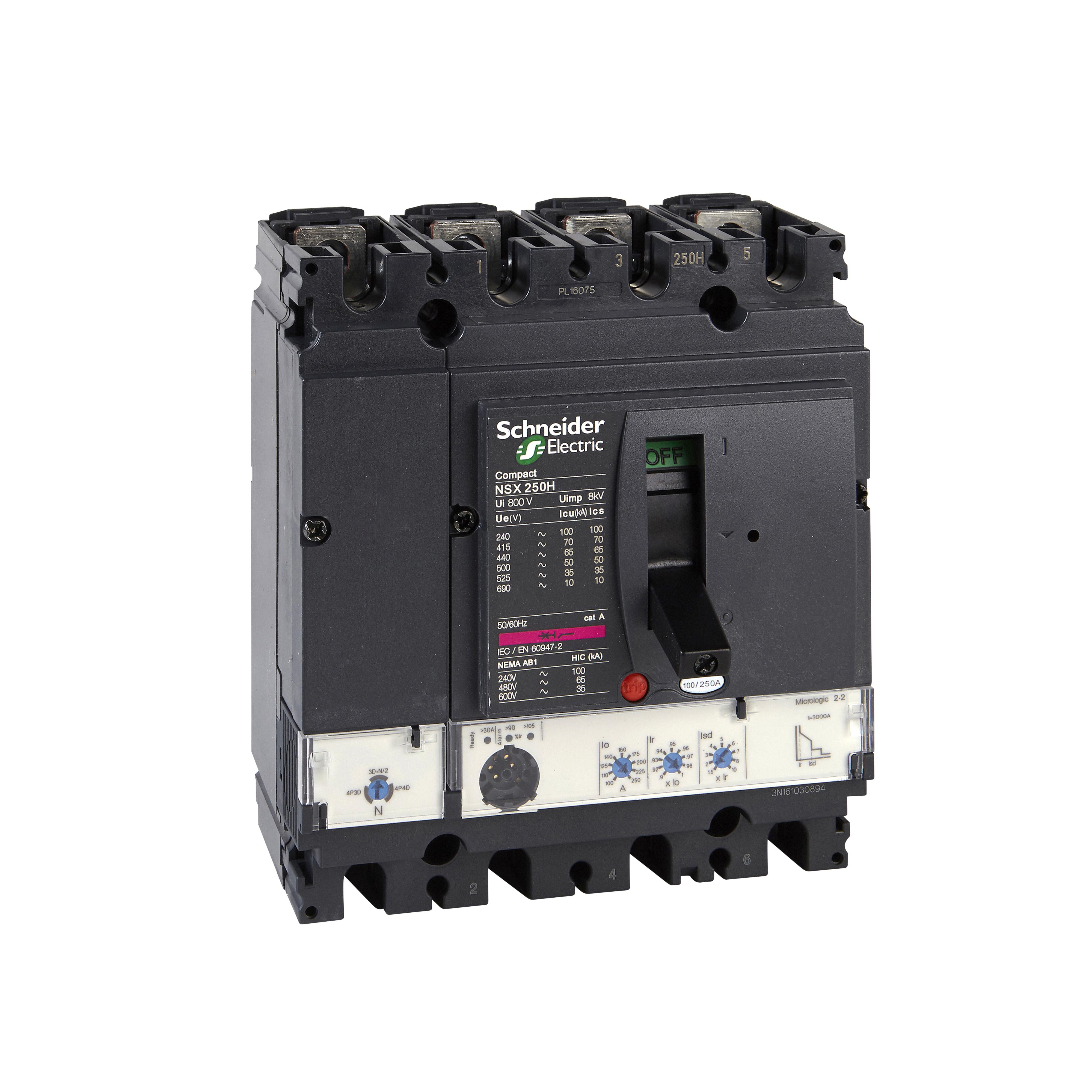 Schneider Electric LV429800 Molded Case Circuit Breakers