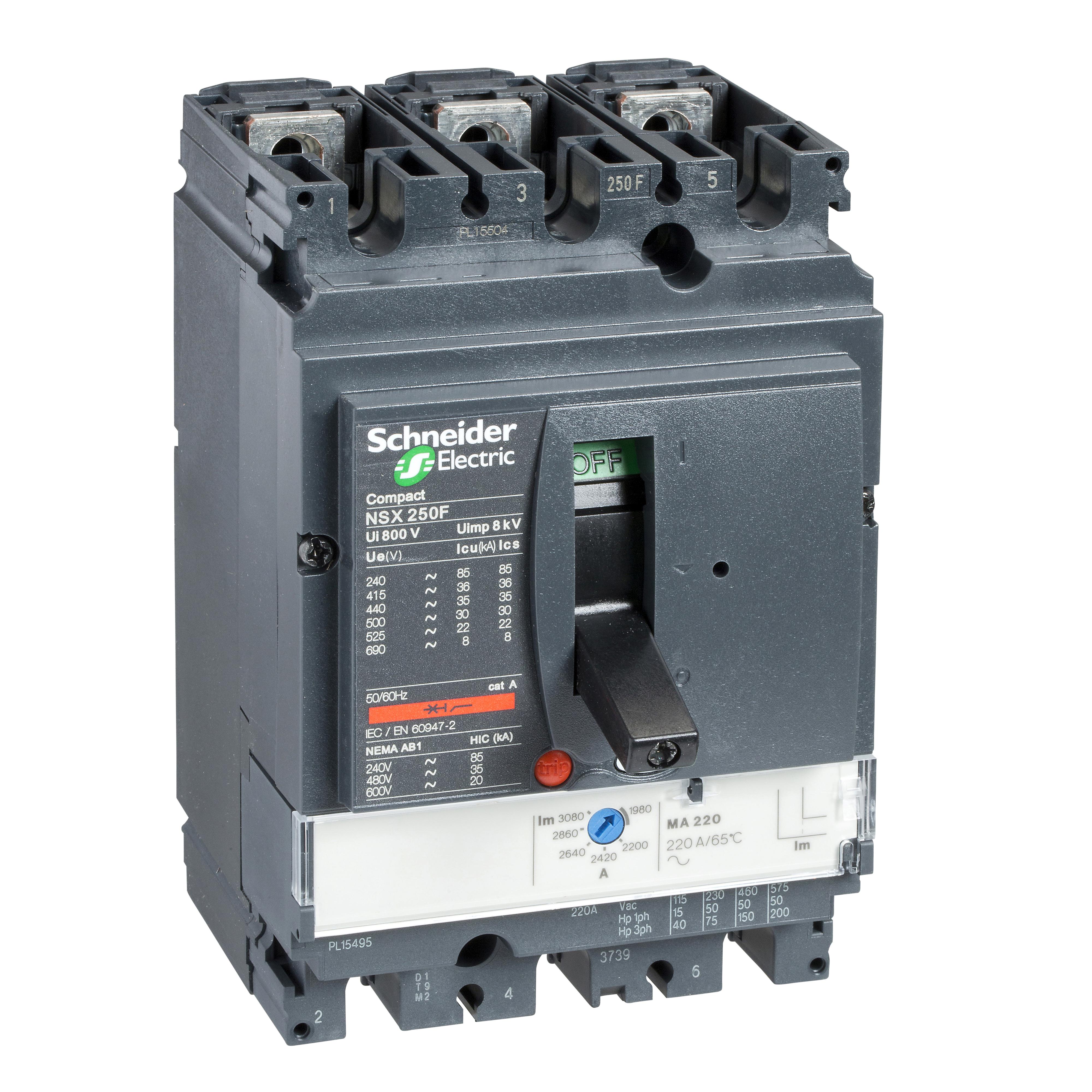 Schneider Electric LV431752 Molded Case Circuit Breakers