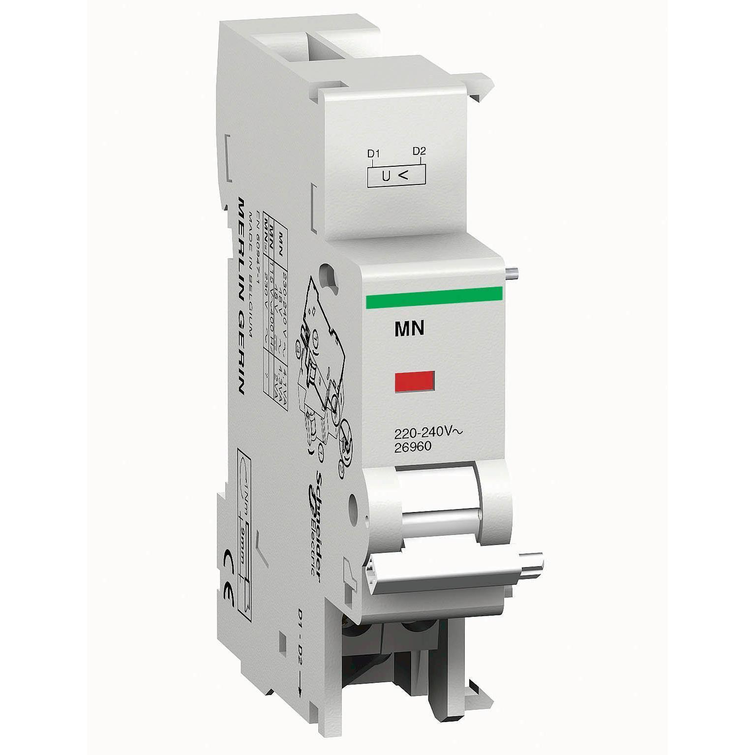 Schneider Electric M9A27108 Undervoltage Releases