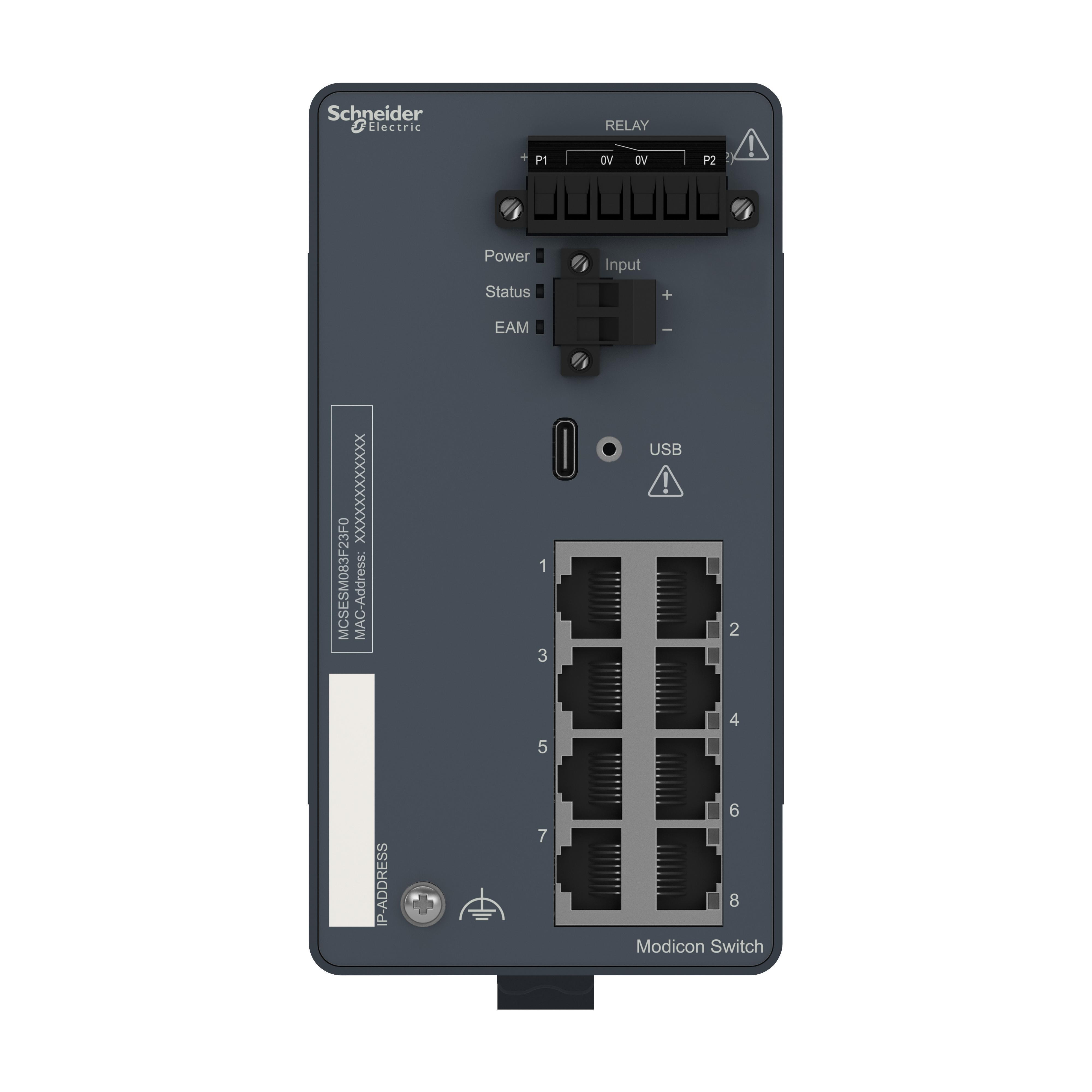Schneider Electric MCSESM083F23F0 Network Switches