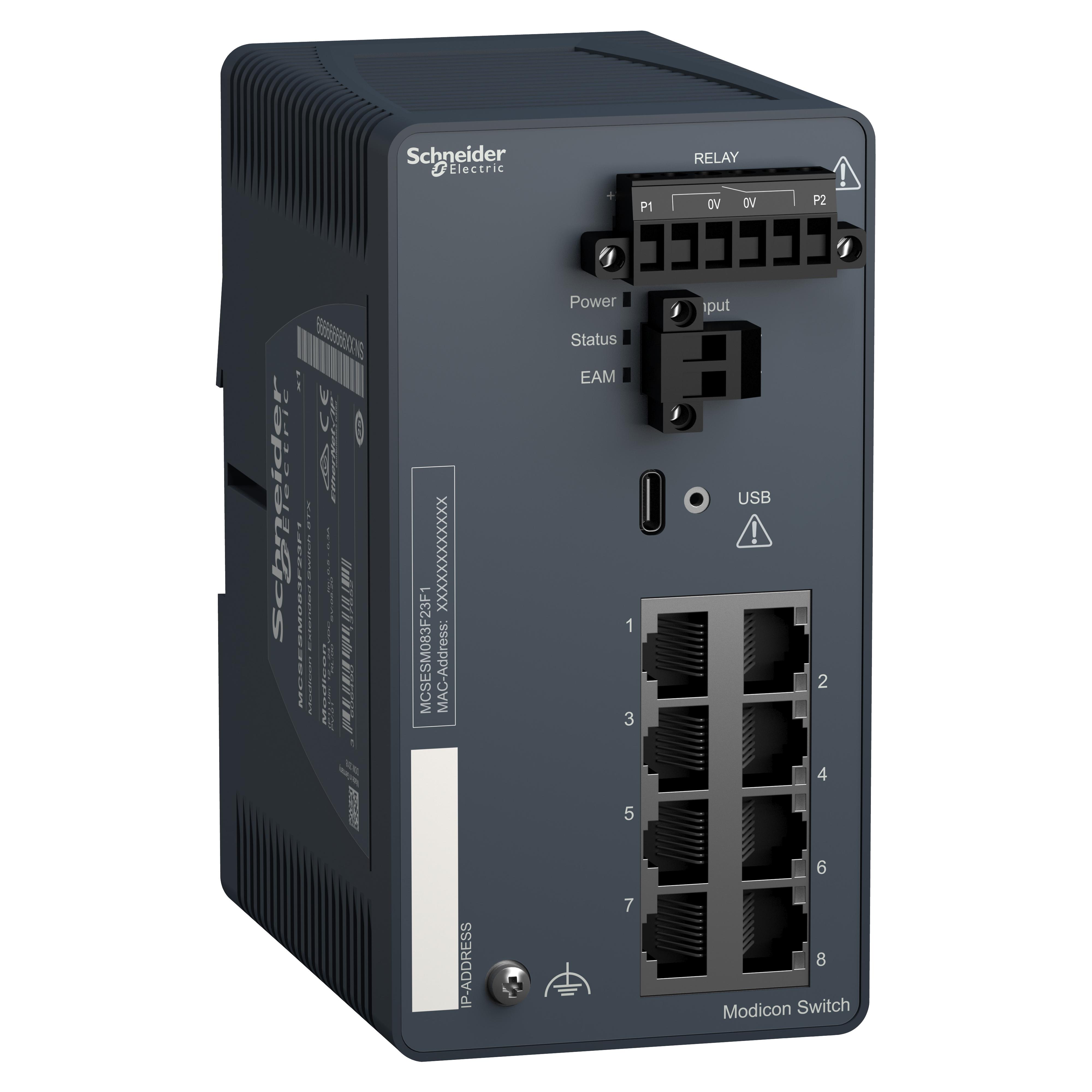 Schneider Electric MCSESM083F23F1 Network Switches