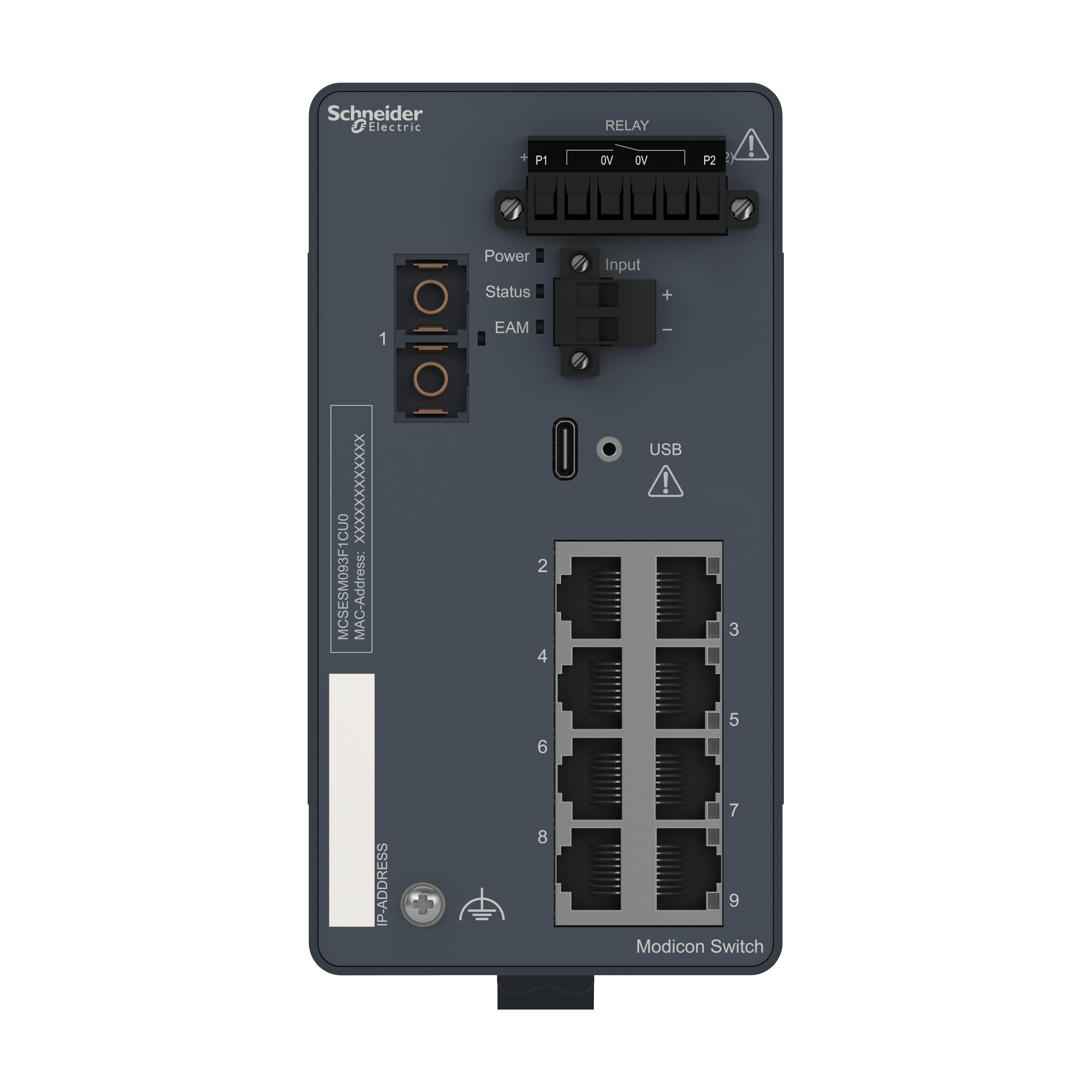 Schneider Electric MCSESM093F1CU0 Network Switches