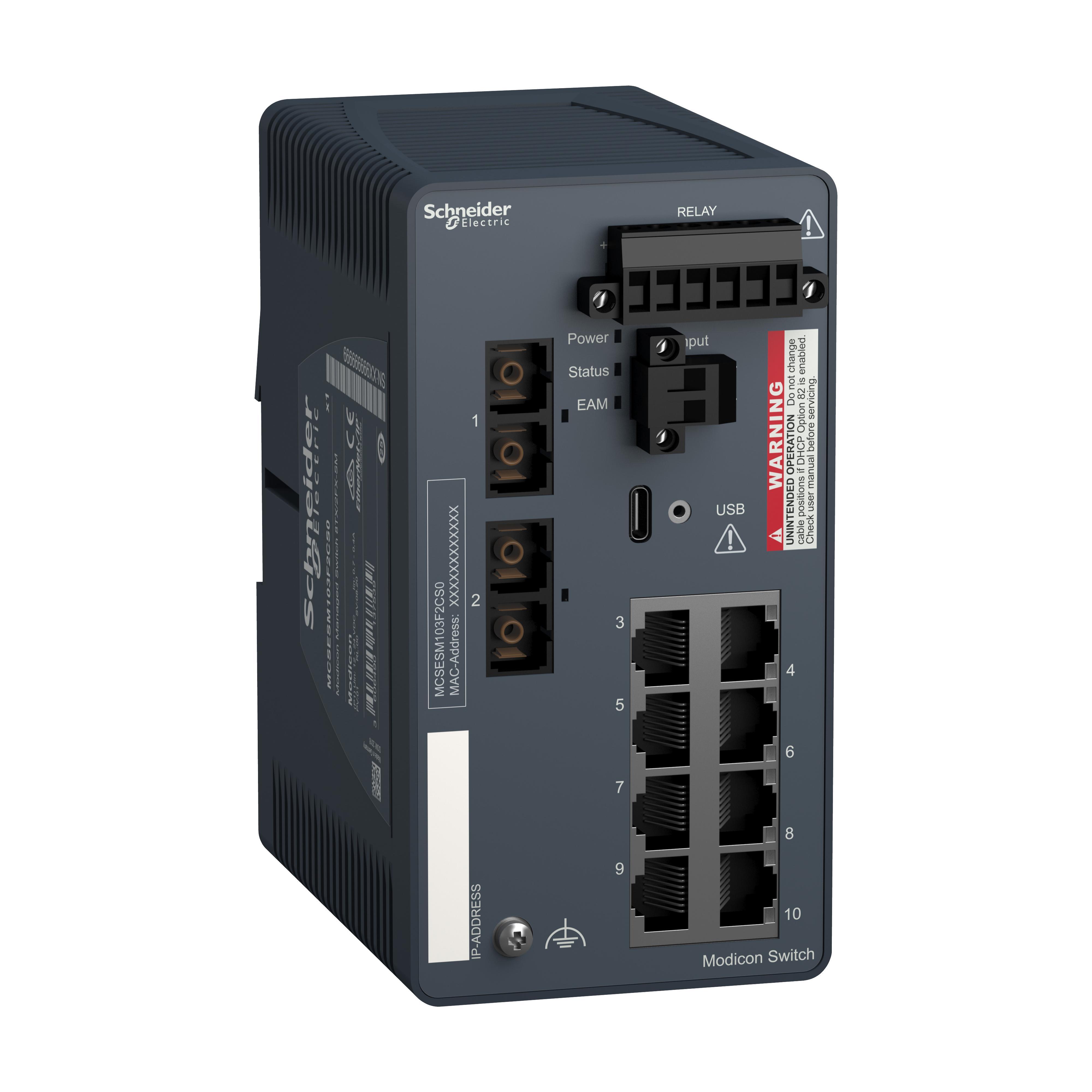 Schneider Electric MCSESM103F2CS0 Network Switches
