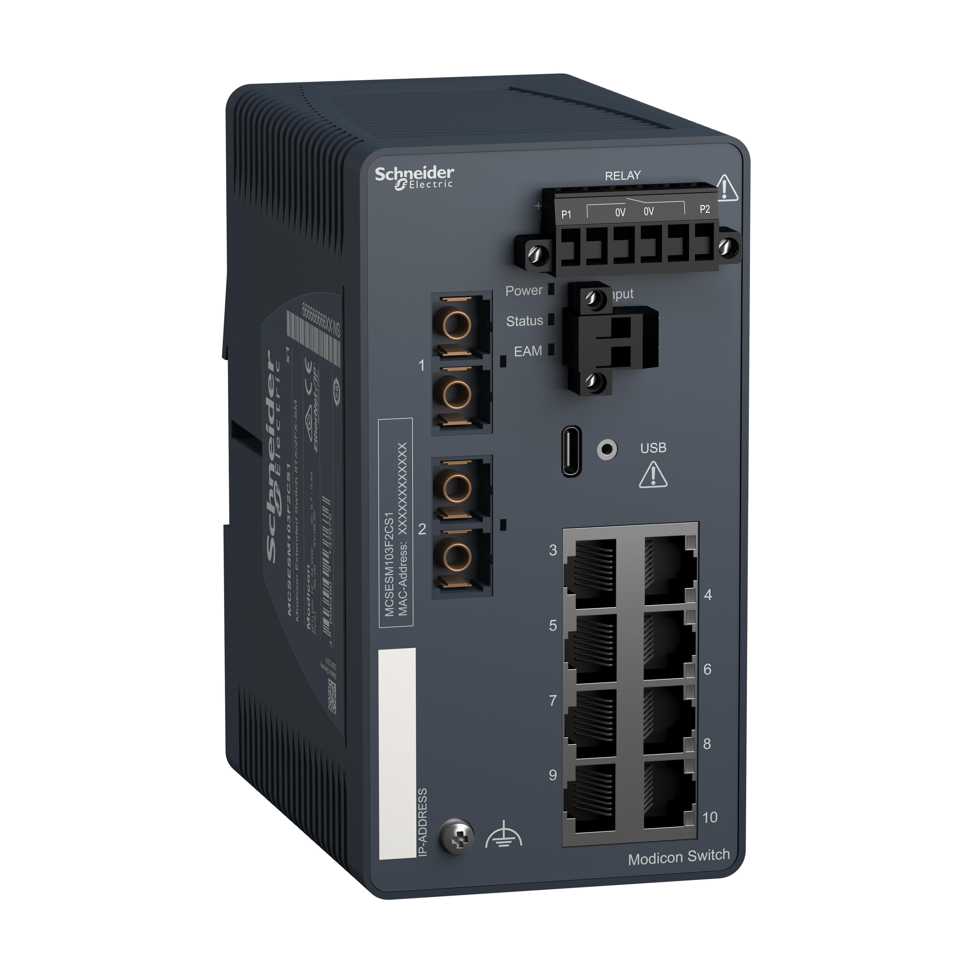 Schneider Electric MCSESM103F2CS1 Network Switches