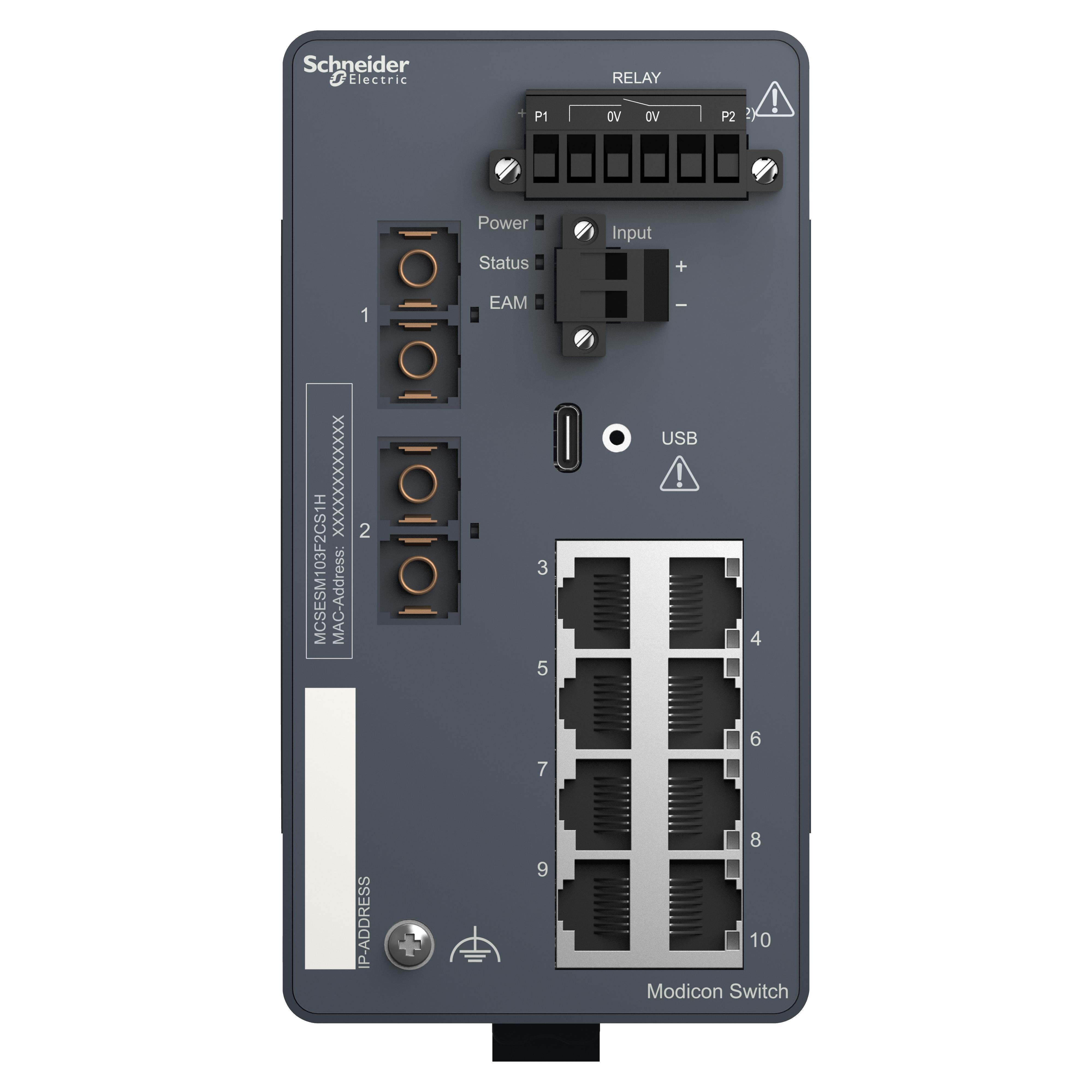 Schneider Electric MCSESM103F2CS1H Network Switches