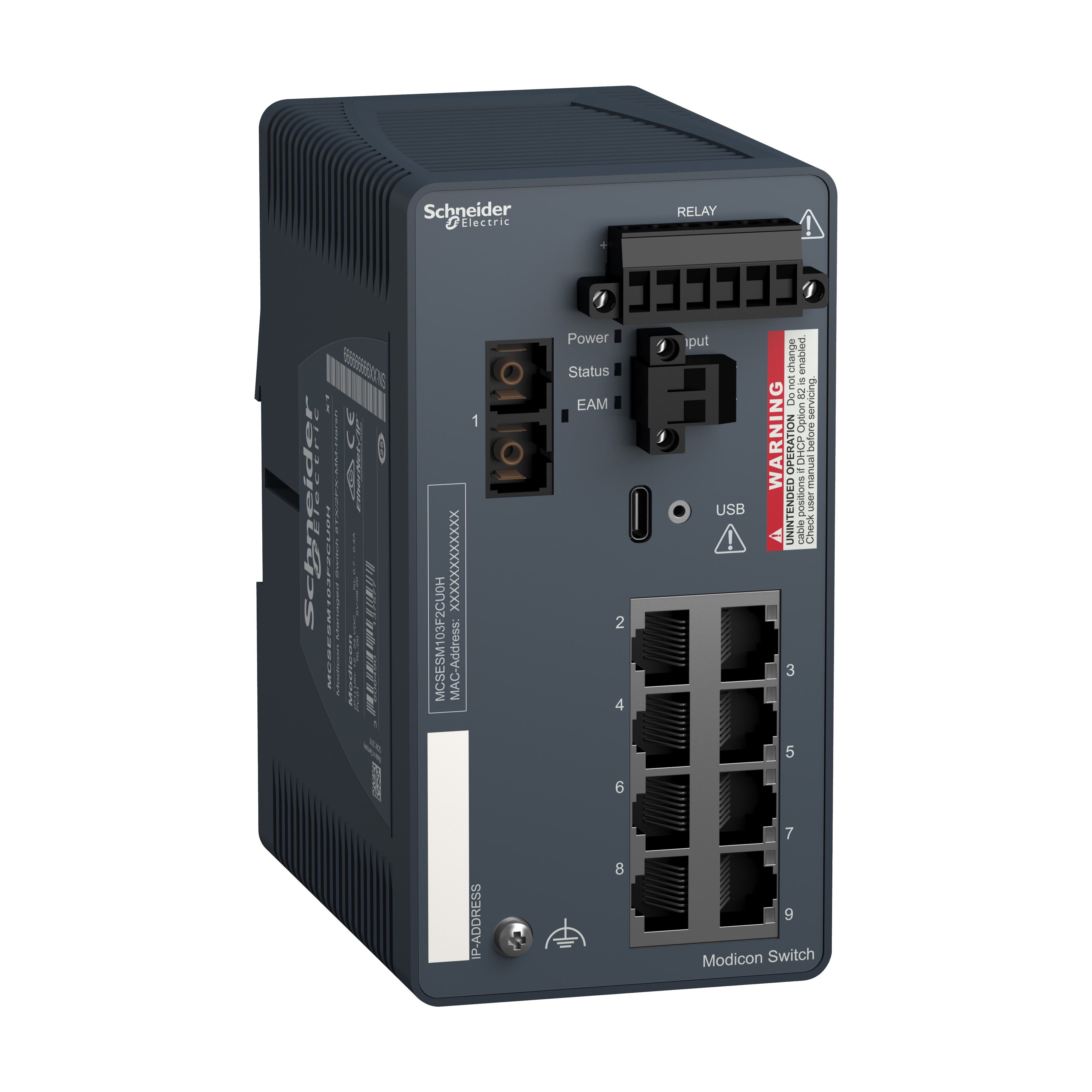 Schneider Electric MCSESM103F2CU0H Network Switches