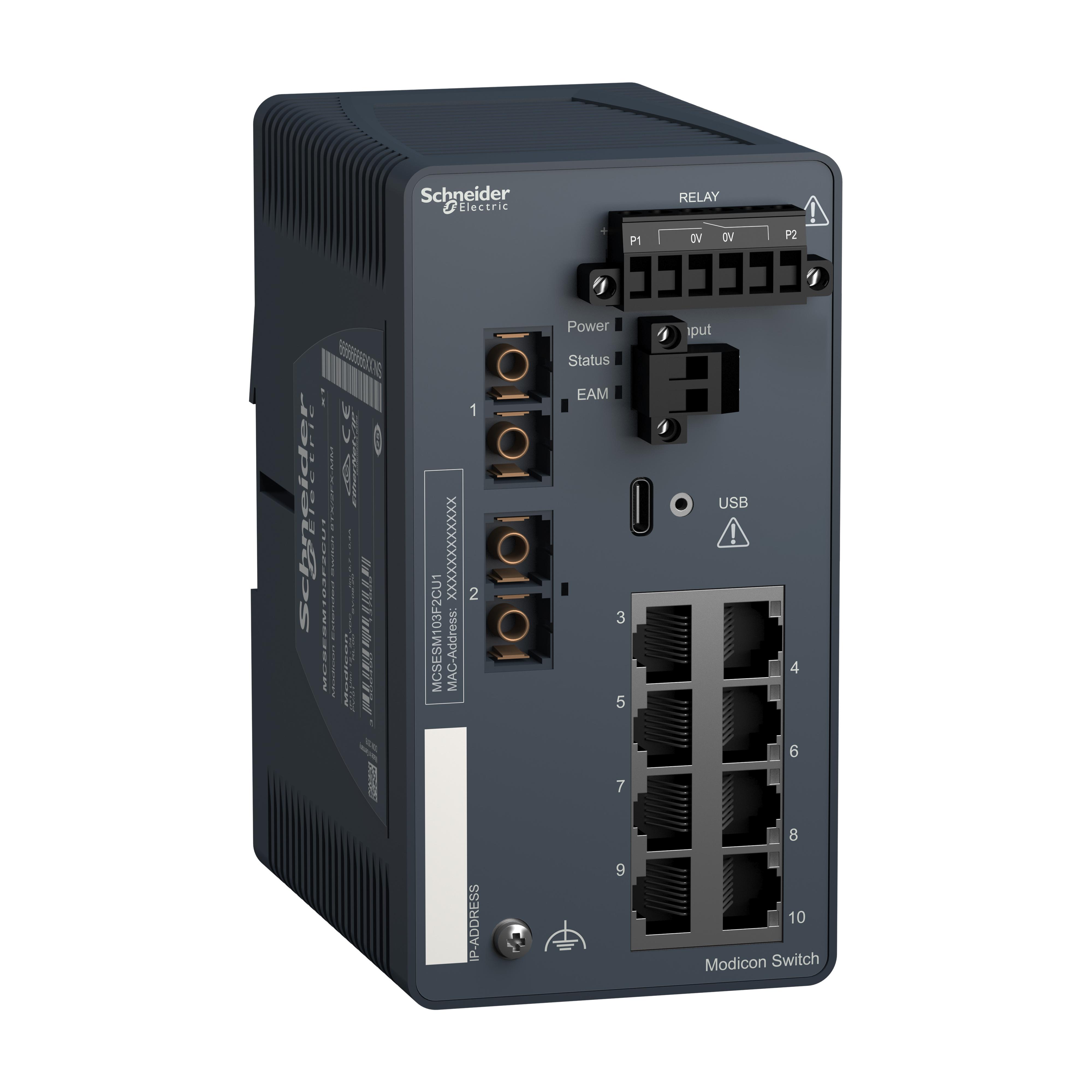 Schneider Electric MCSESM103F2CU1 Network Switches
