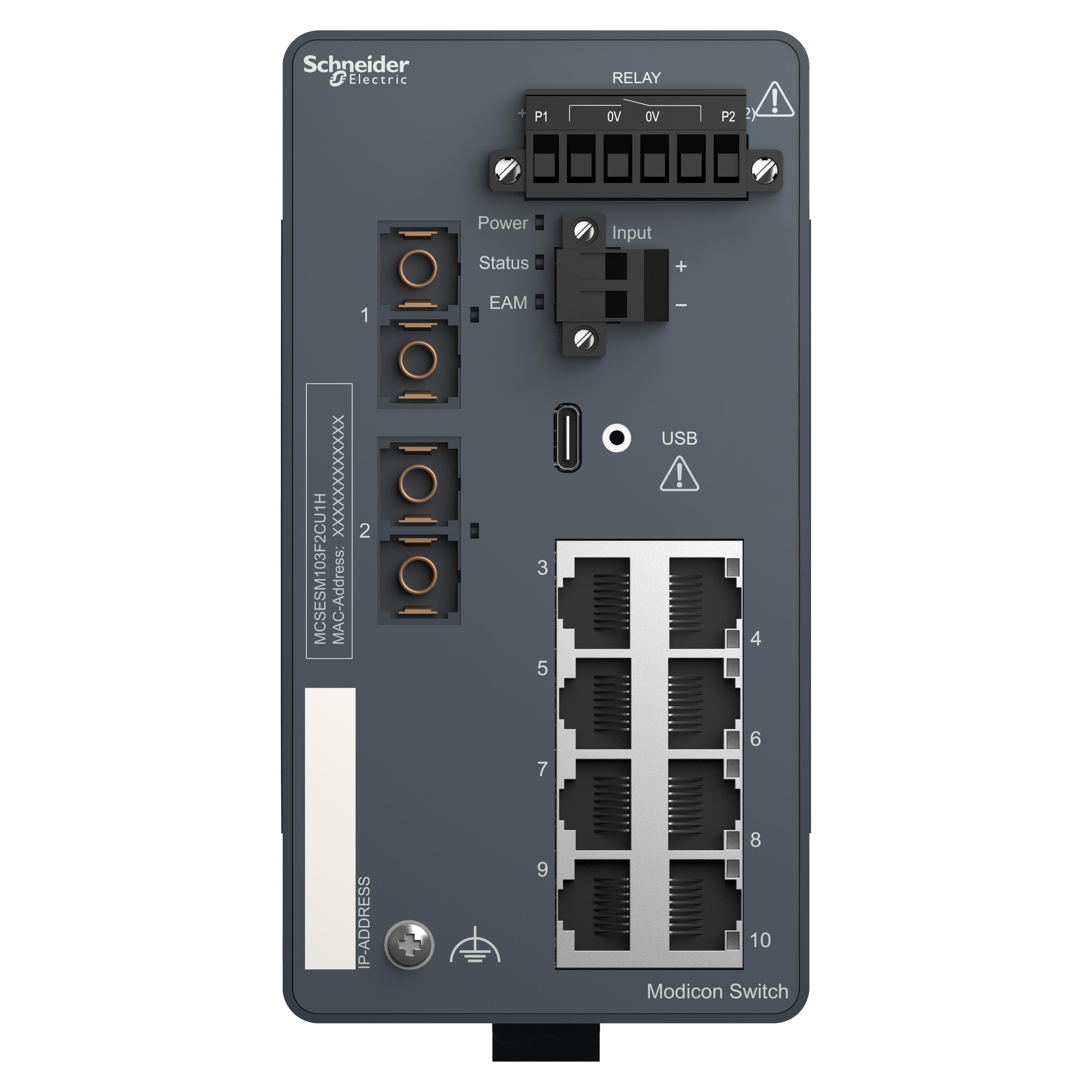 Schneider Electric MCSESM103F2CU1H Network Switches