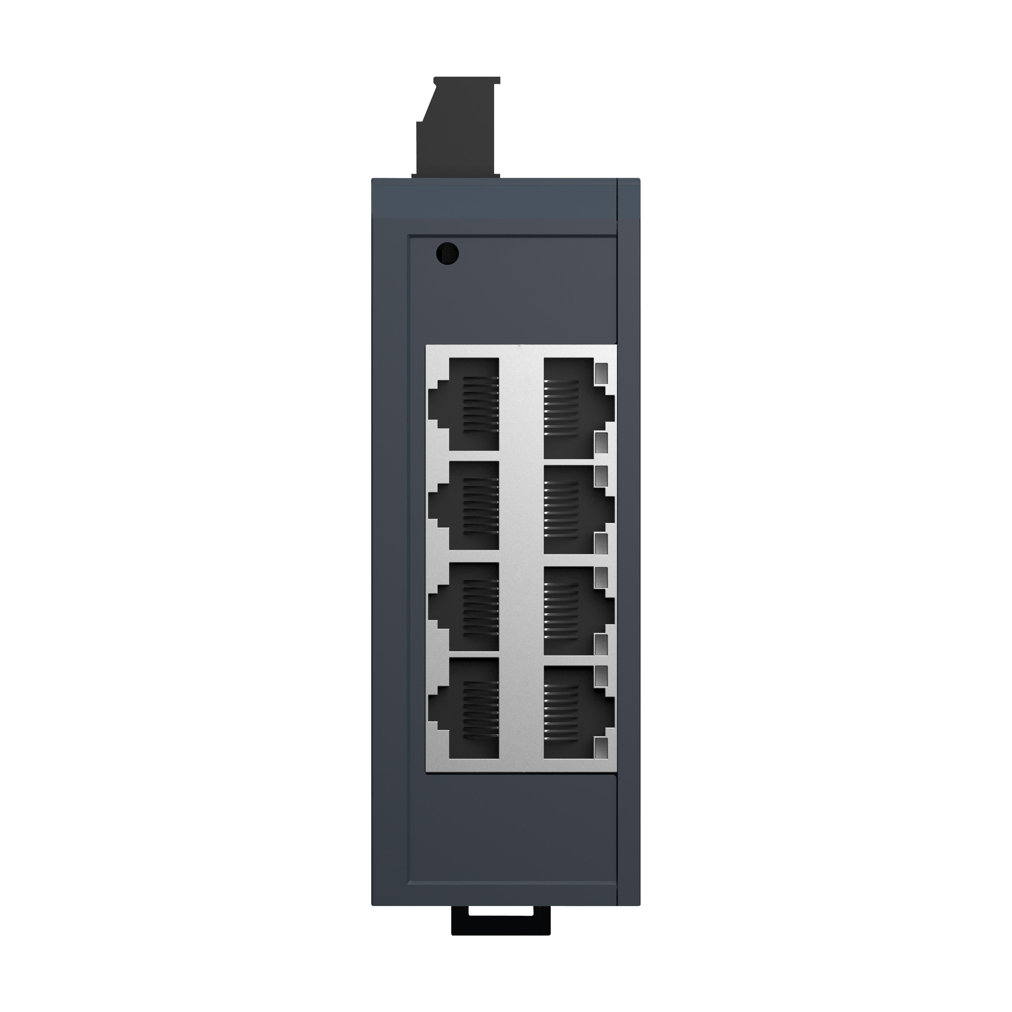Schneider Electric MCSESU083FN0 Modicon Transparent Ready Unmanaged Switch, 10/100BASE-TX Port, Ethernet TCP/IP Protocol