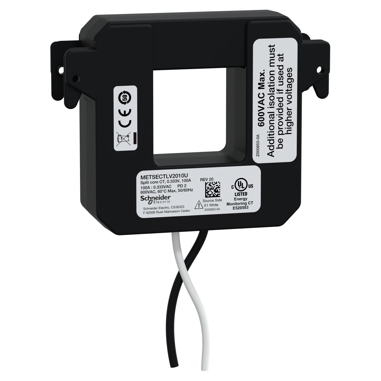 Schneider Electric METSECTLV2010U Monitoring Current Transformers