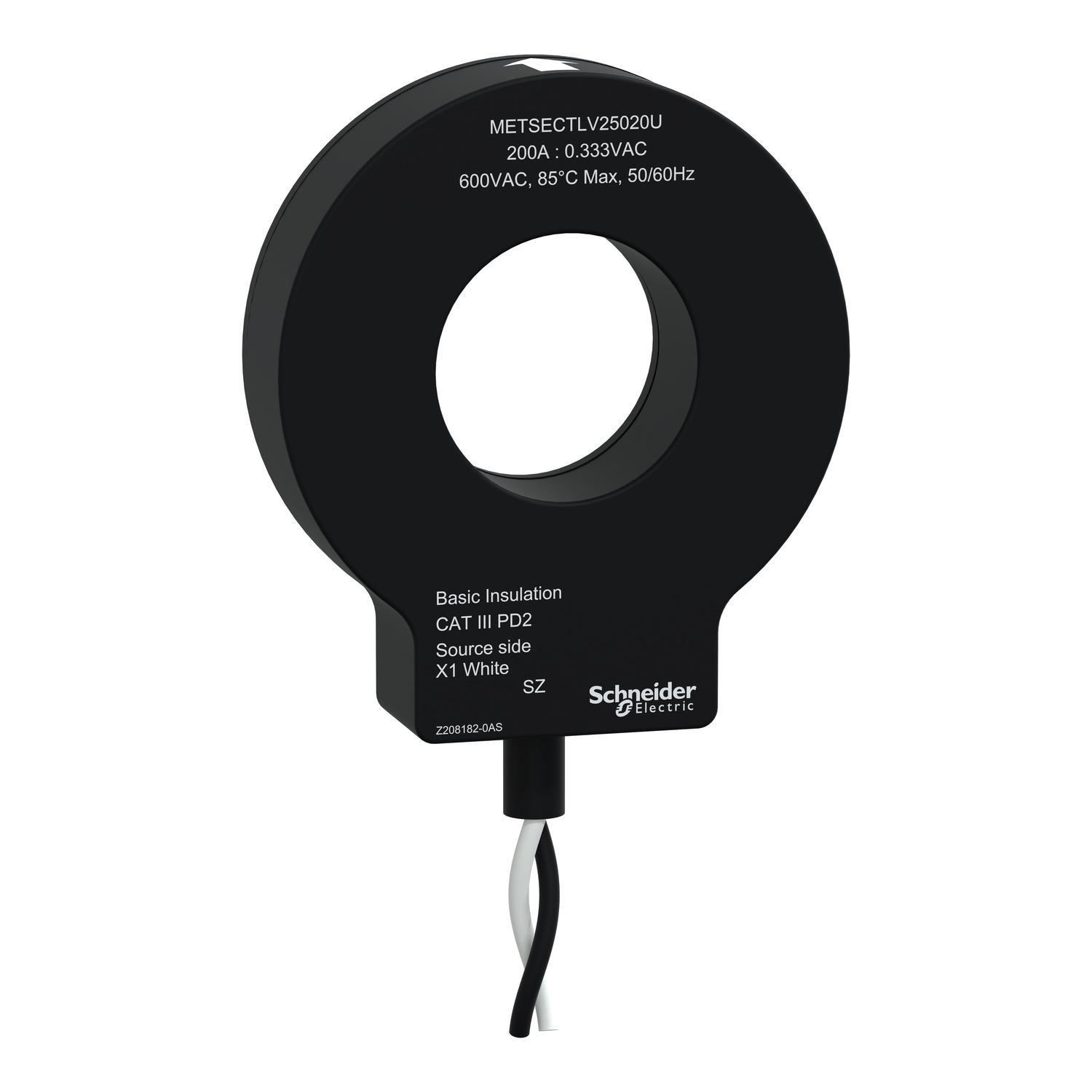 Schneider Electric METSECTLV25020U Monitoring Current Transformers