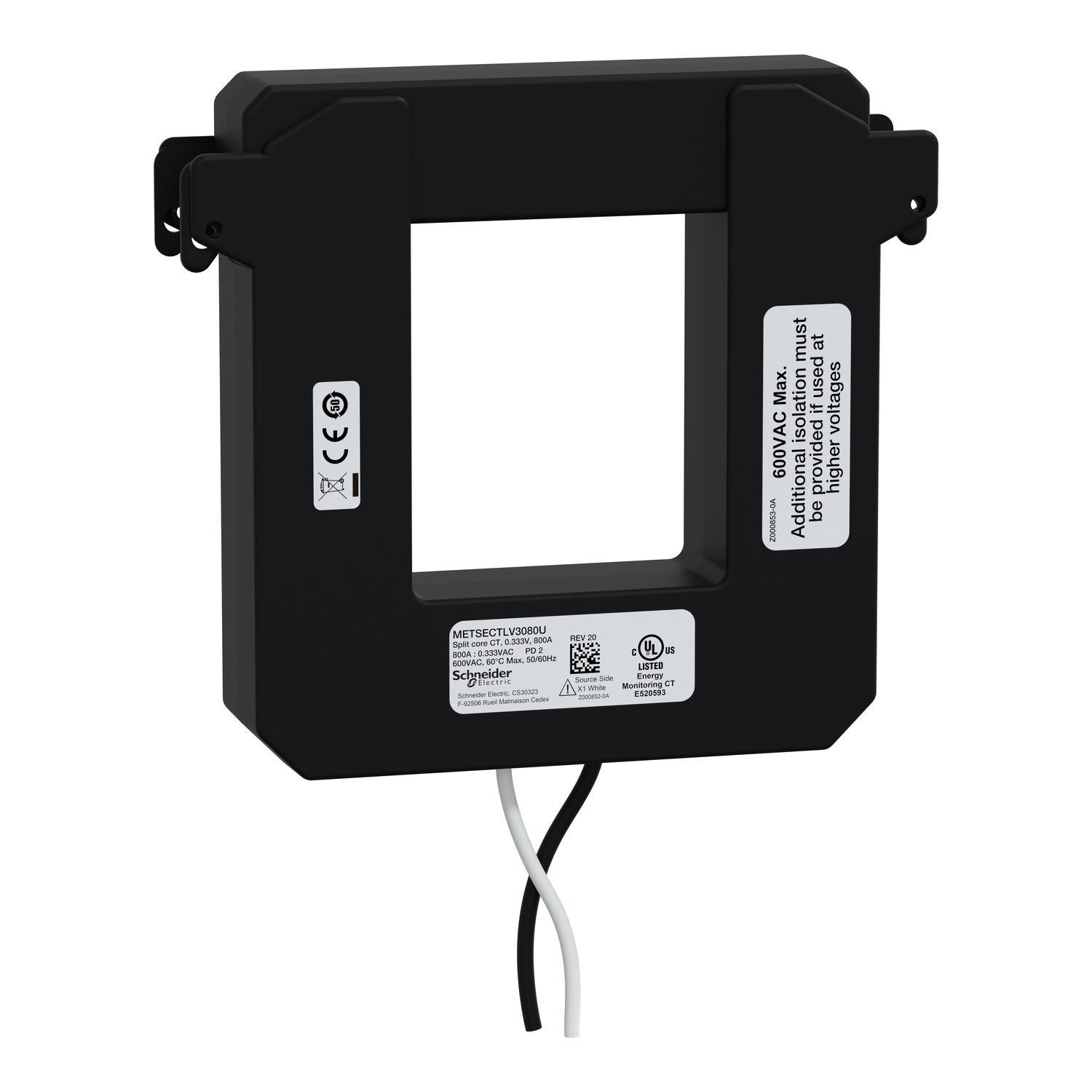 Schneider Electric METSECTLV3080U Monitoring Current Transformers
