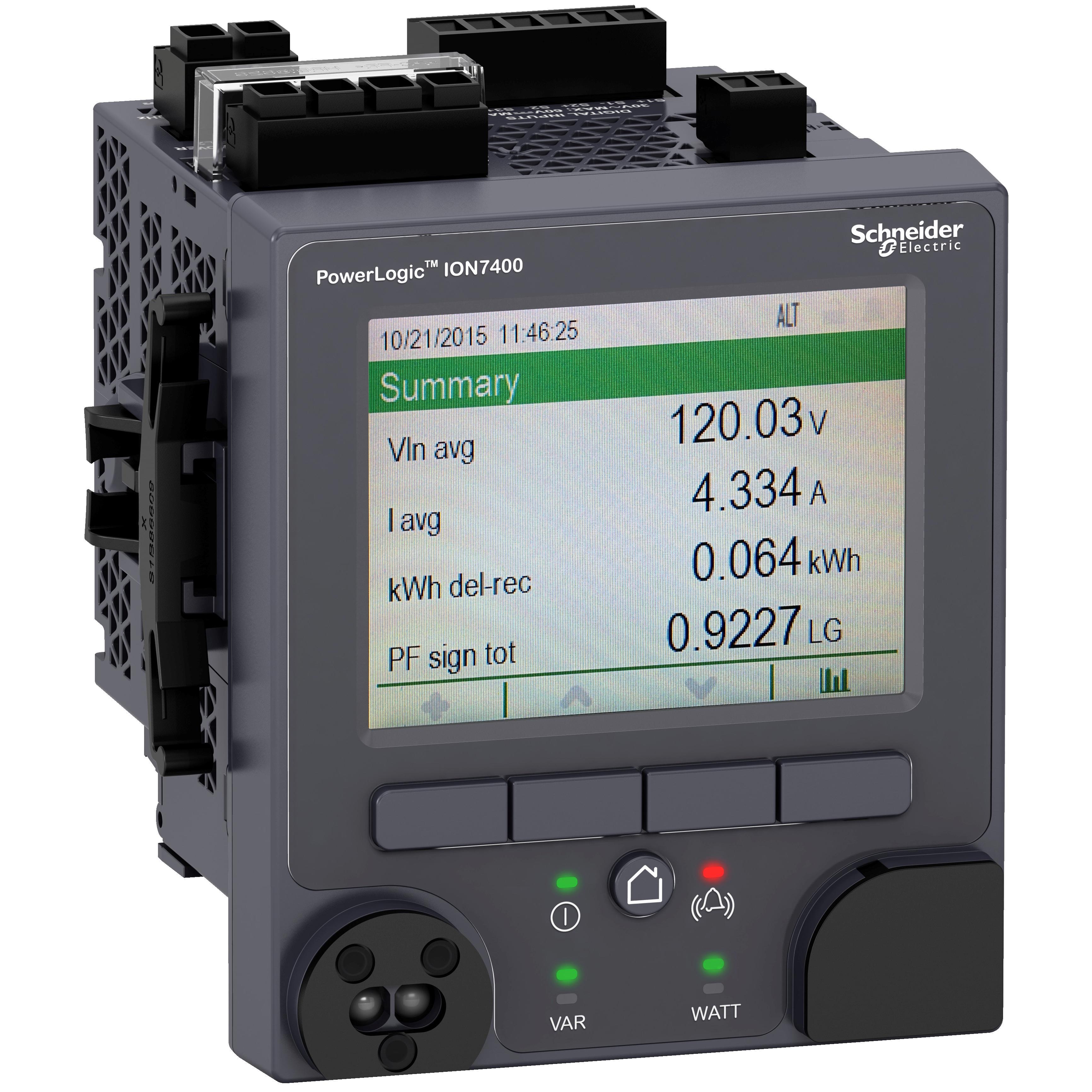 Schneider Electric METSEION7400 Power Monitors