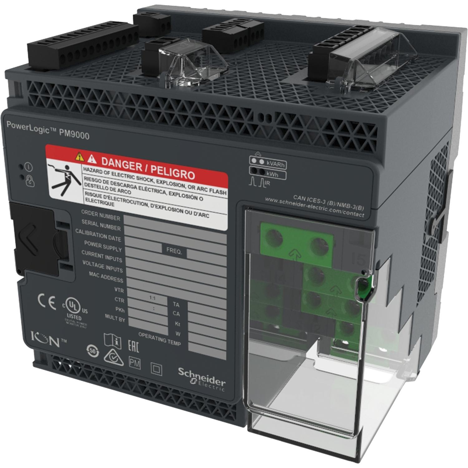 Schneider Electric METSEION92130-US Power Quality Meters