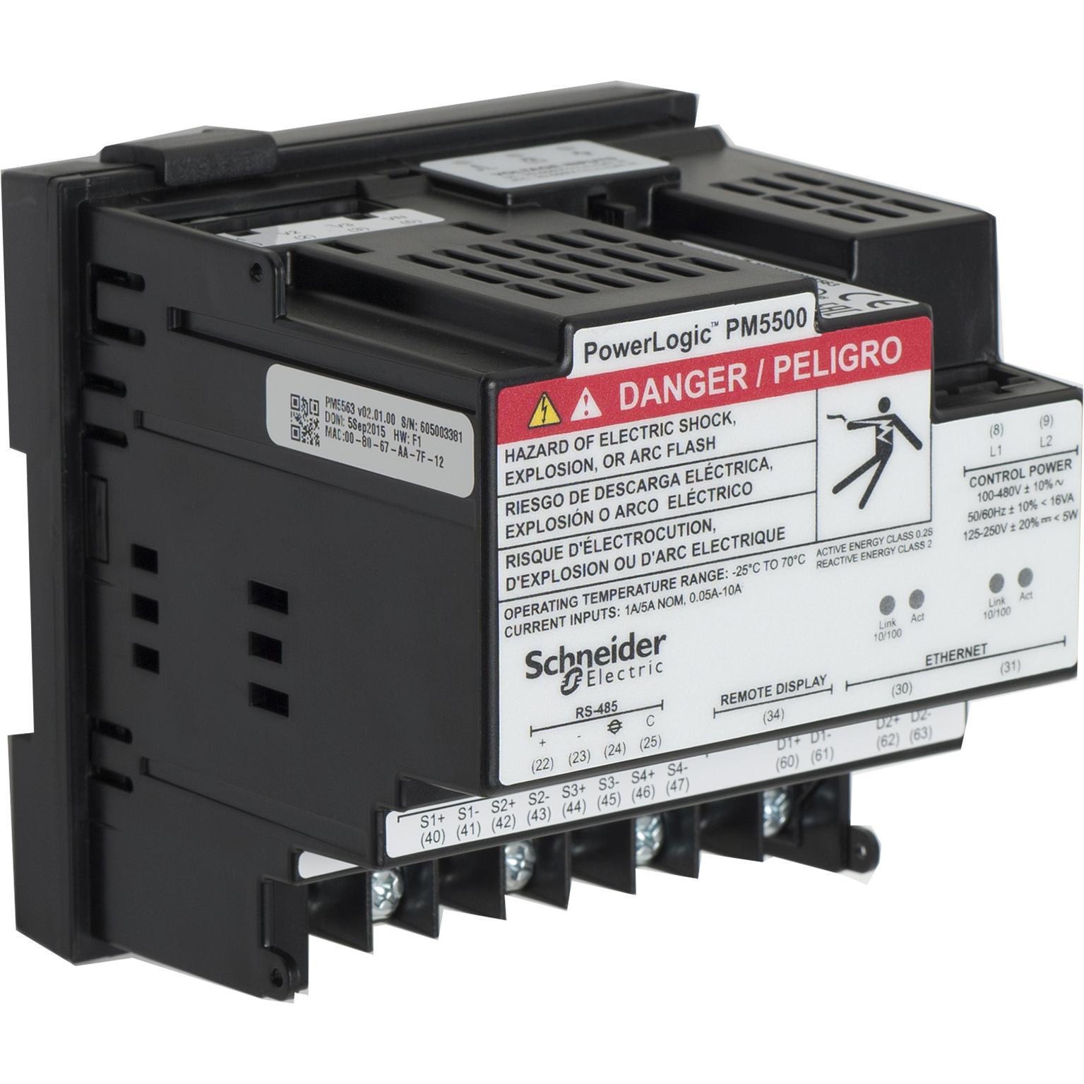 Schneider Electric METSEPM5563 Power Monitors