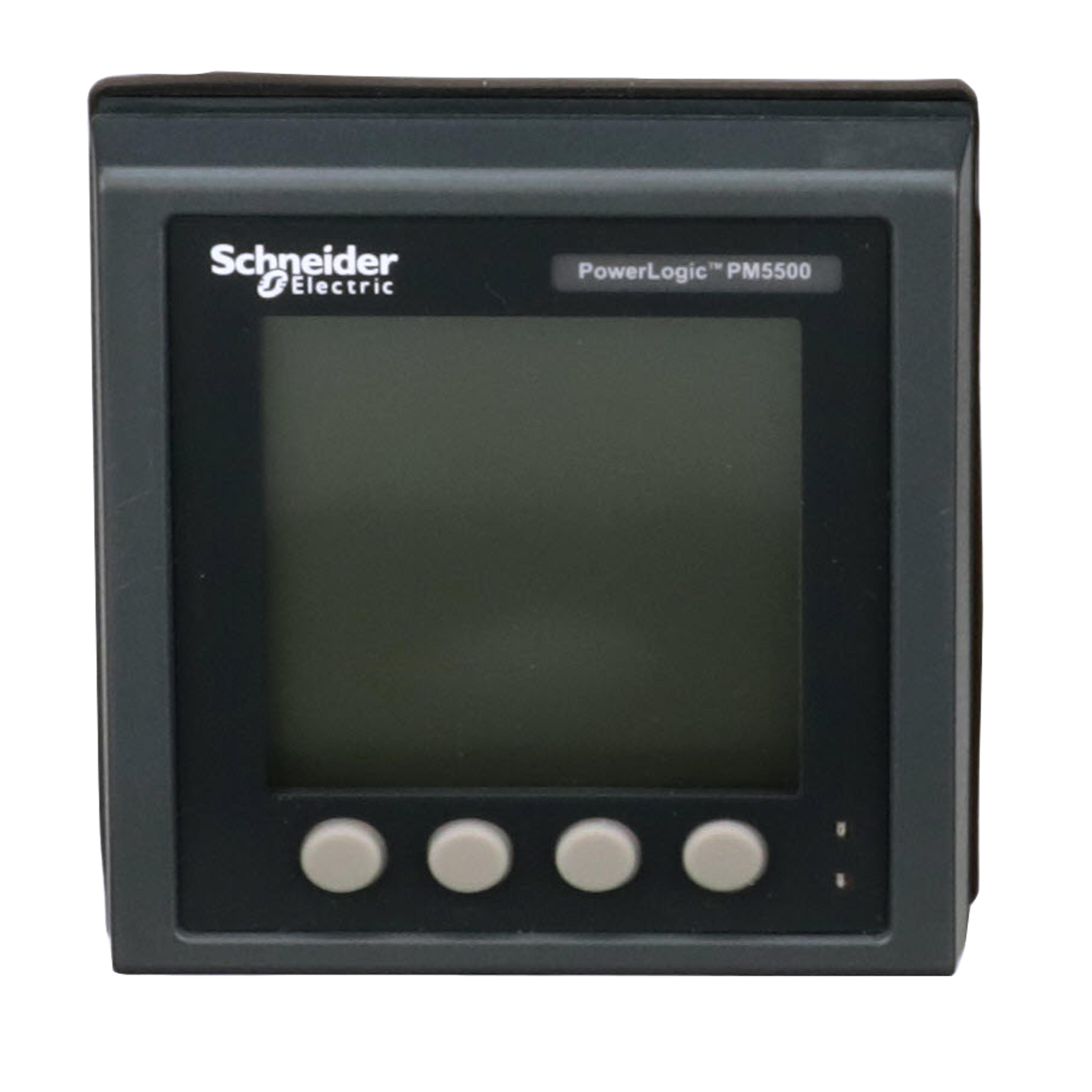 Schneider Electric PowerLogic® METSEPM5563RD PM5000 Intermediate Power Meter With (1) Modbus® and (2) Ethernet, 100 to 480 V AC/125 to 250 V DC, 1/5 A, 50/60 Hz, 10 VA Power Rating