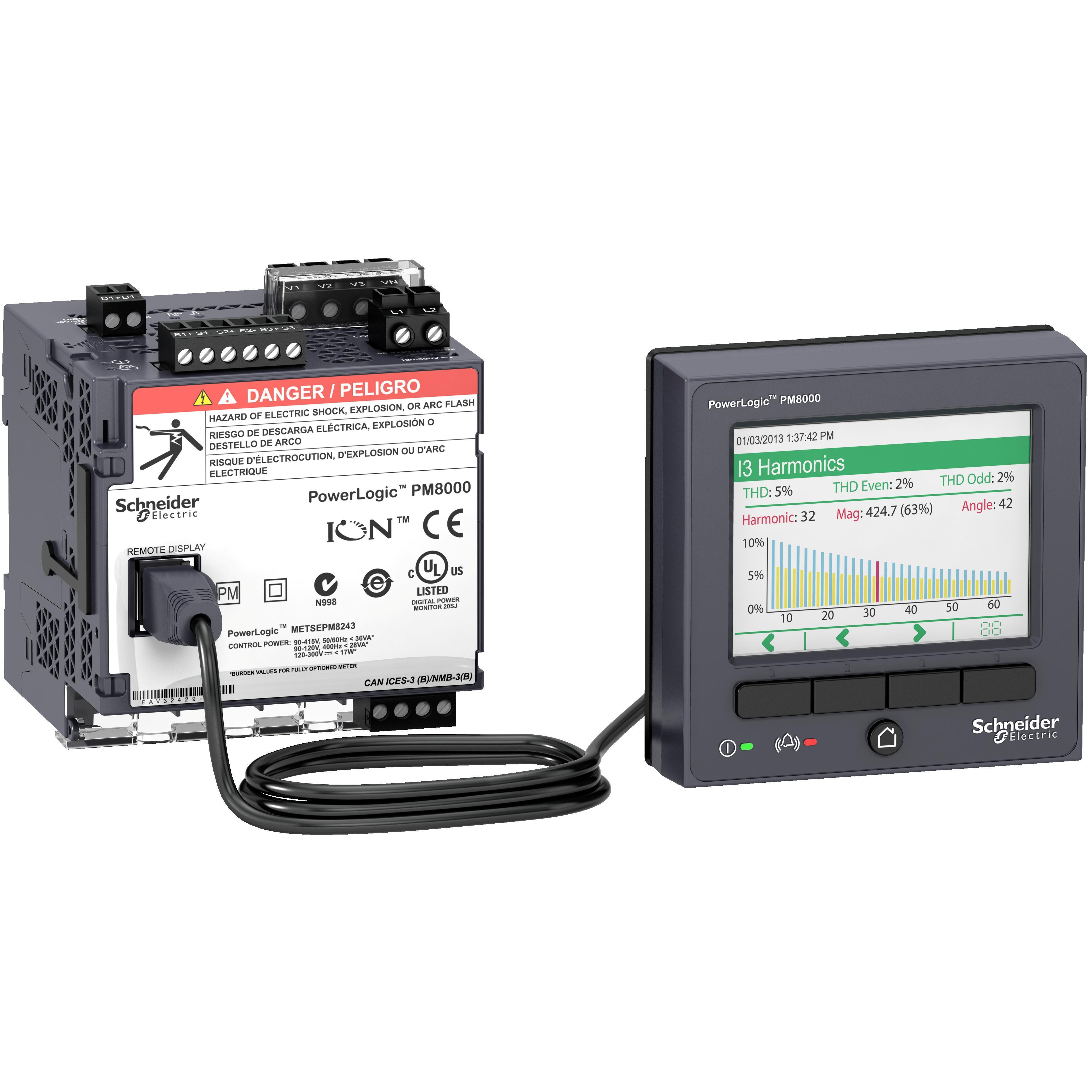 Schneider Electric METSEPM8314 Power Quality Meters
