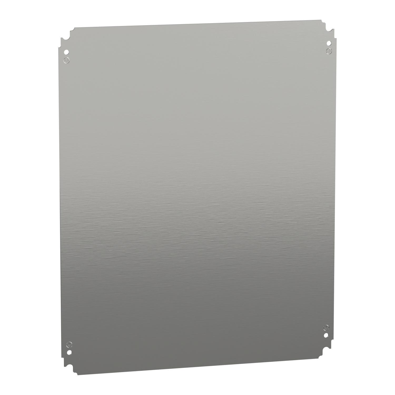 Schneider Electric Square D™ NSYMM65 Mounting Plate, Galvanized Steel