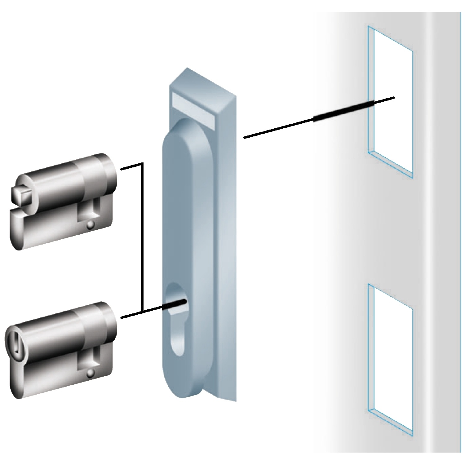Schneider Electric NSYTMME Enclosure Latch-Lock & Handles